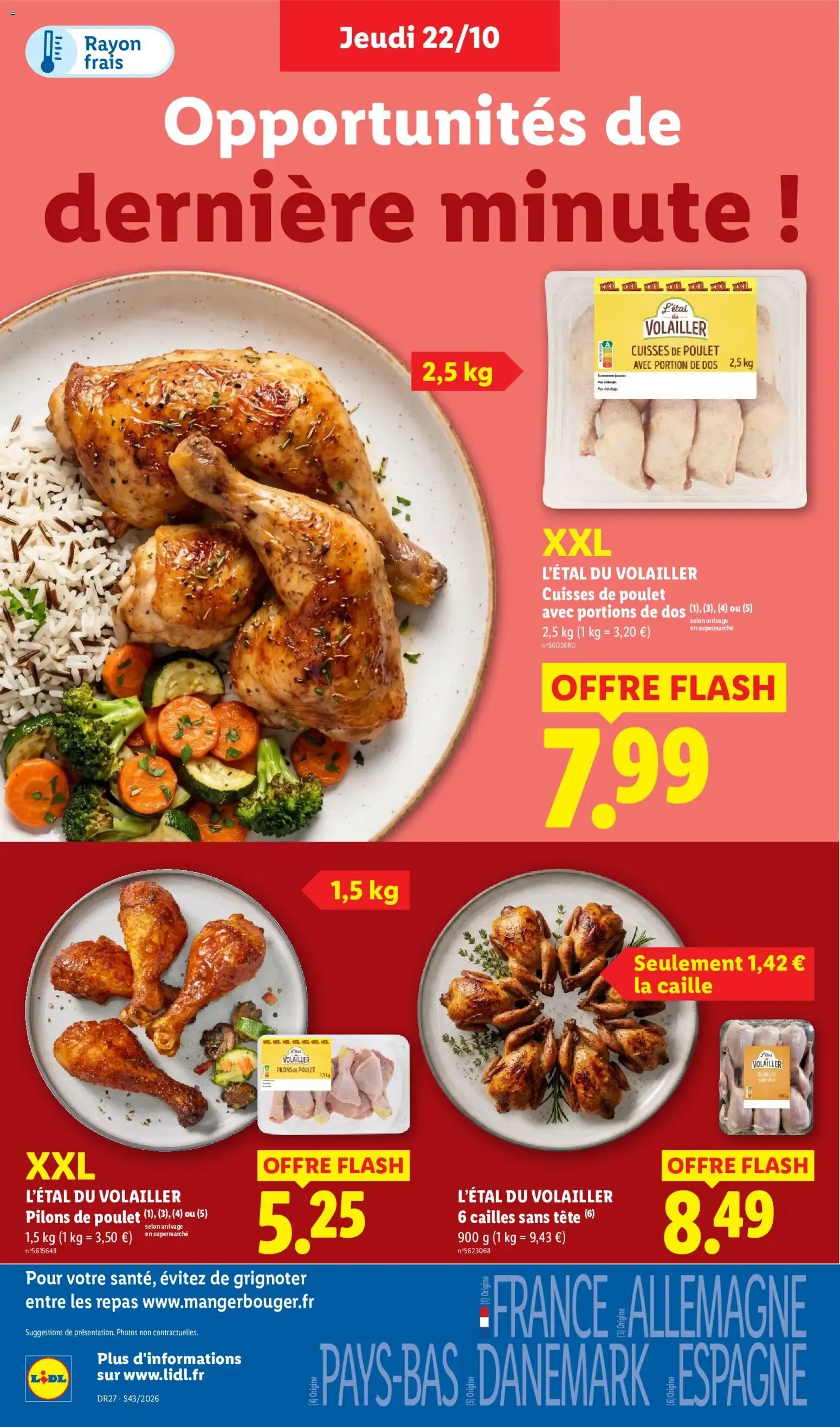 Lidl: Le Moins Toujours Plus du 22 octobre au 28 octobre 2026 - Catalogue page 12