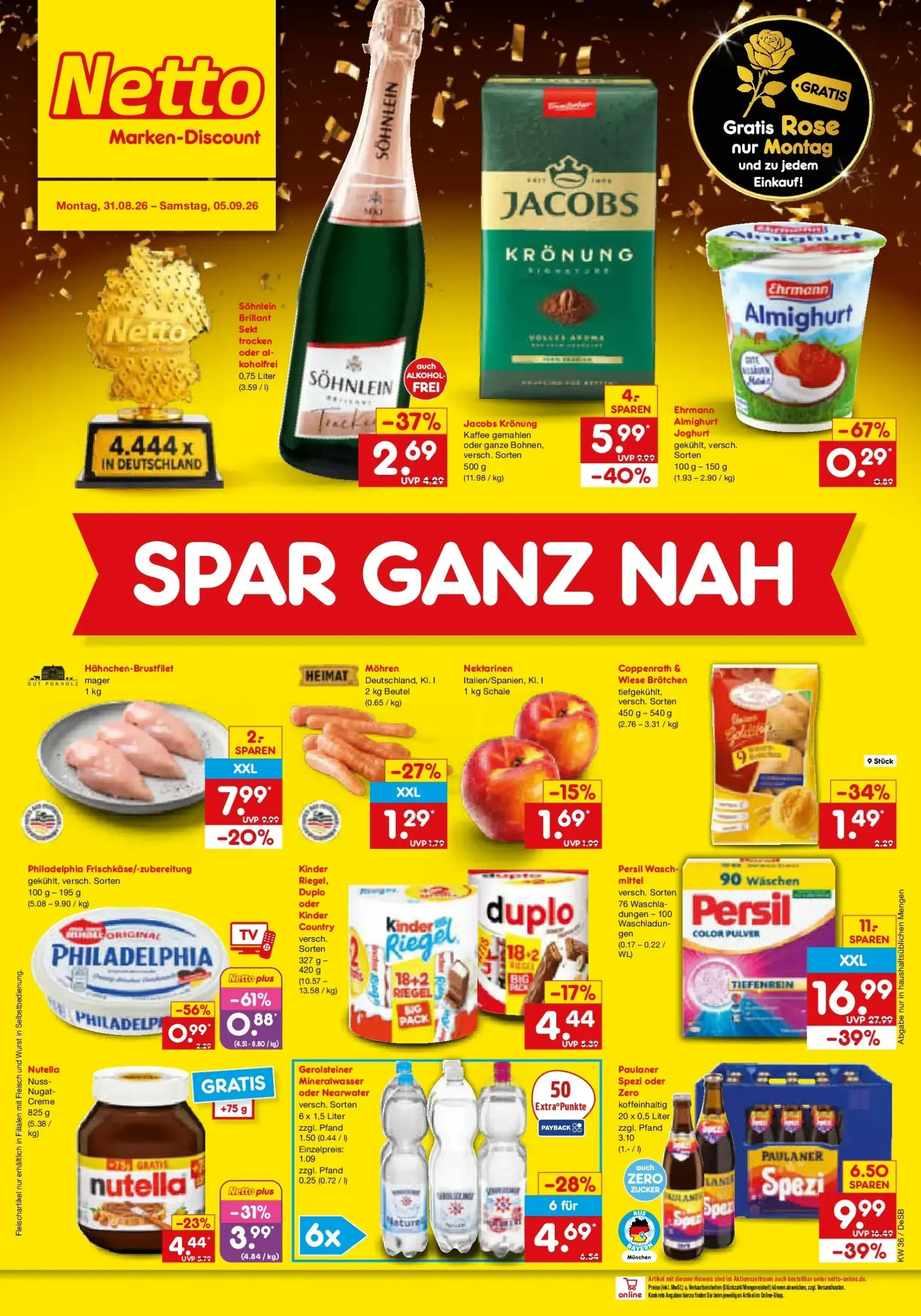 Netto Marken Discount Prospekt – von Montag 31.08.2026 bis Samstag 05.09.2026 von 31. August bis 5. September 2026 - Prospekt seite 2