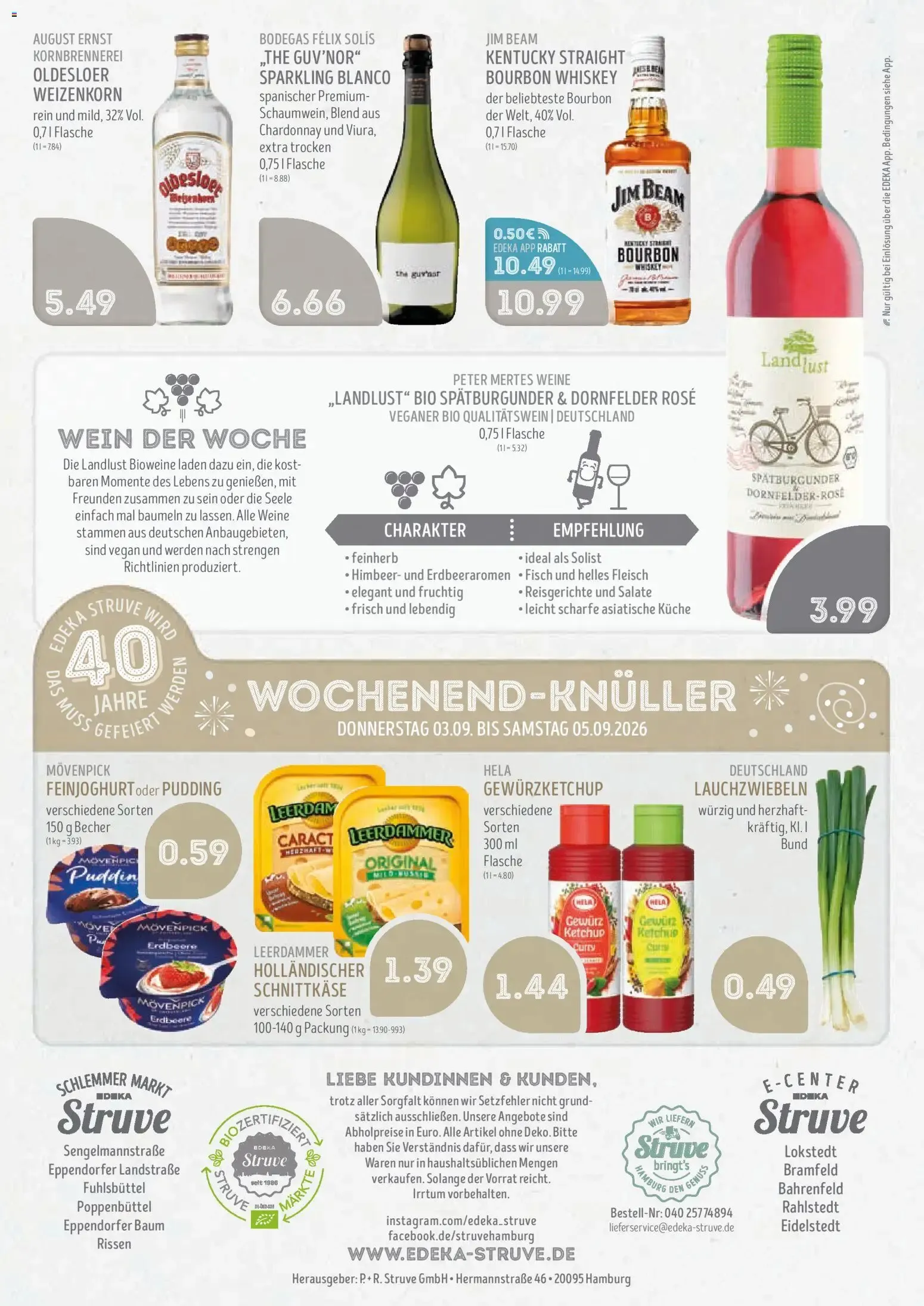 Edeka Struve Prospekt (ab 31.08.2026) zum Blättern von 31. August bis 5. September 2026 - Prospekt seite 16