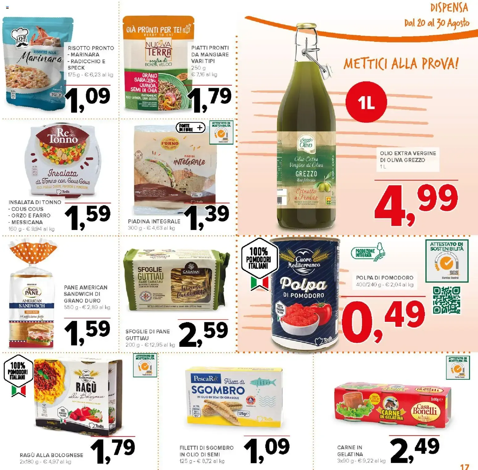 Nuovo Todis volantino dal 20/08/2026 > offerte anteprima 🛍️ da 20 agosto a 30 agosto di 2026 - Pagina del volantino 17