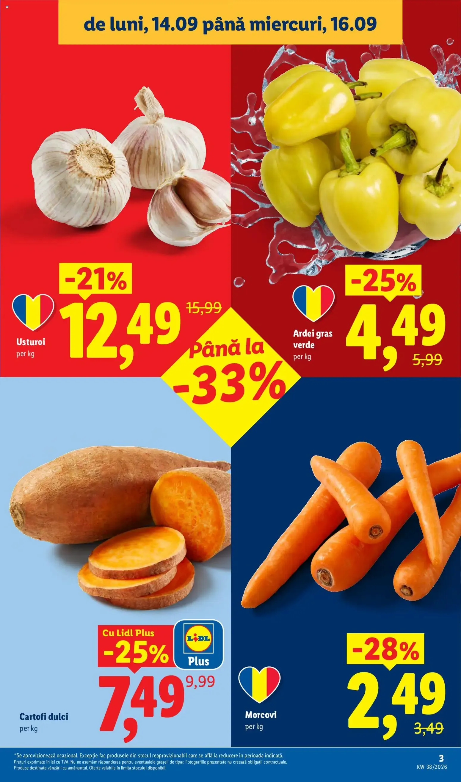 Catalog Ieftin și înainte, și după ziua de salariu. de la 14 septembrie până la 20 septembrie 2026 - Revista Pagina 3