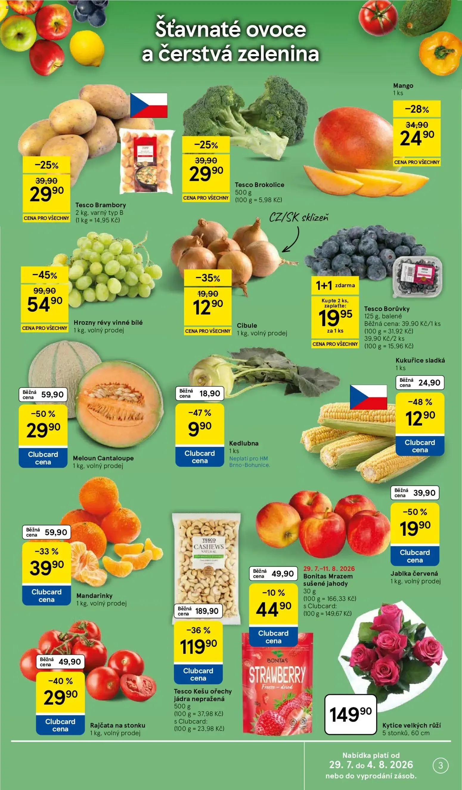 Tesco leták na tento + příští týden 29.07.2026 - 29. července 4. srpna 2026 - Page 3