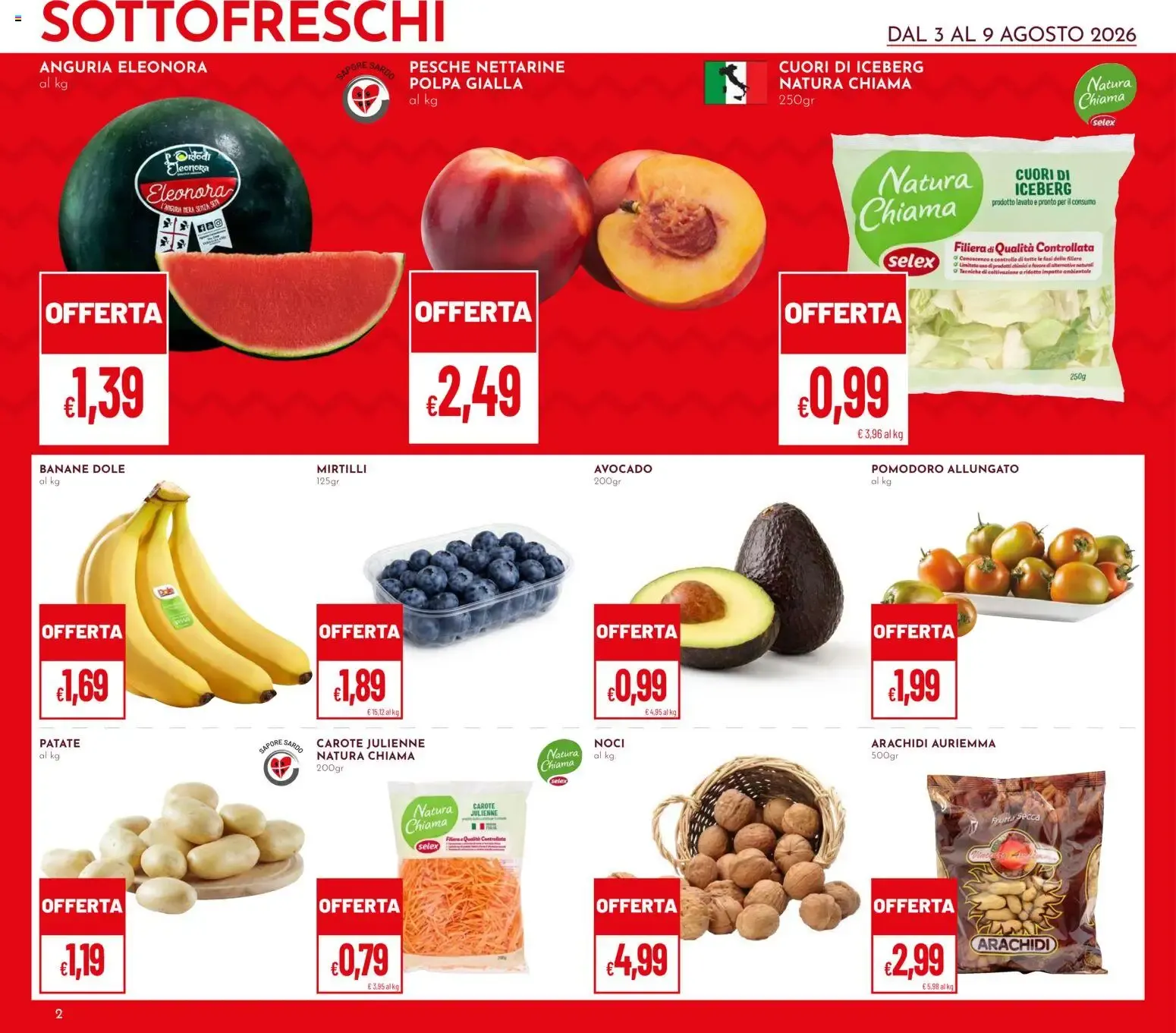 Nuovo Pan volantino dal 03/08/2026 > offerte anteprima 🛍️ da 3 agosto a 9 agosto di 2026 - Pagina del volantino 2
