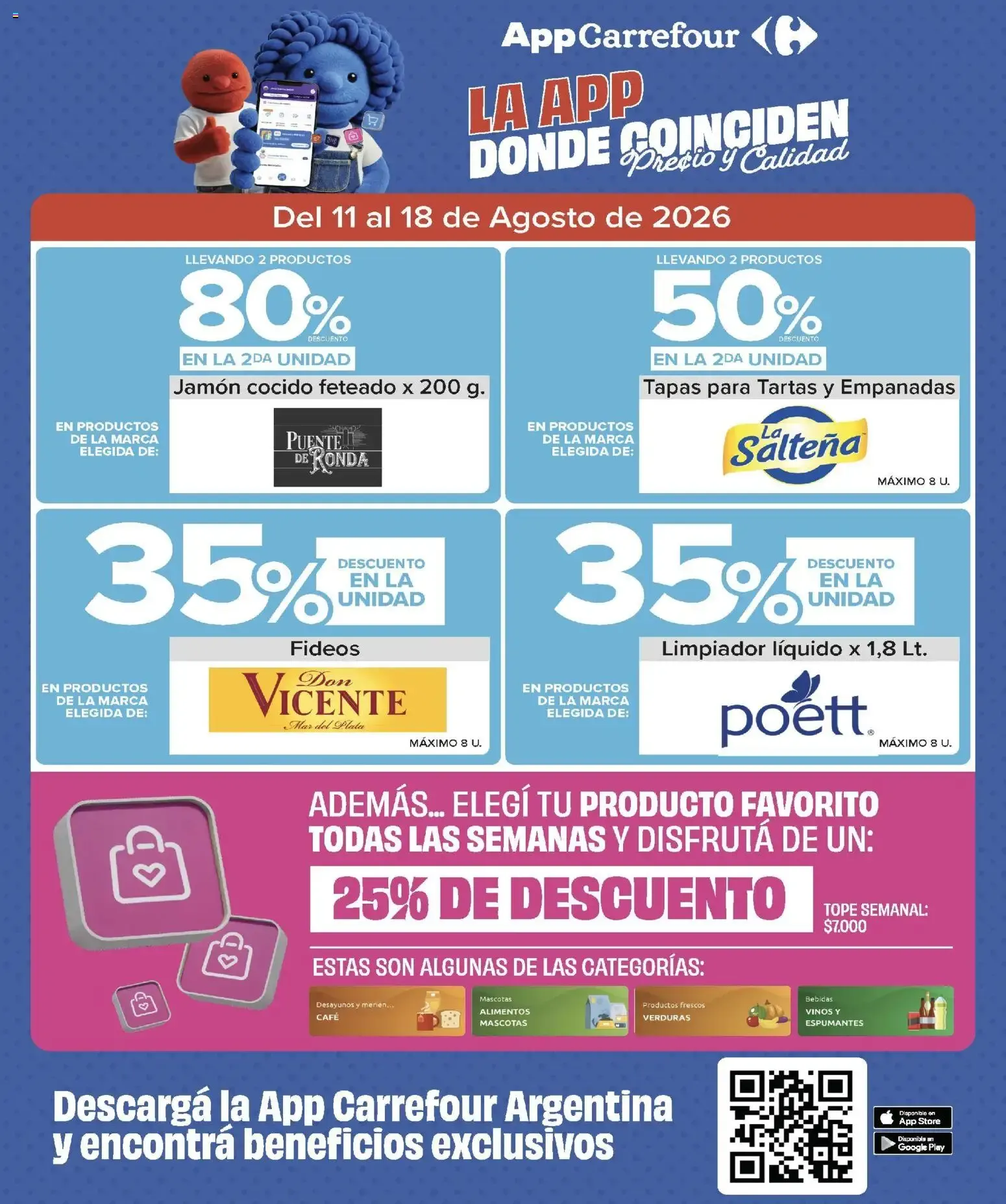Ofertas de Carrefour ofertas || del 11/08/2026 - 18/08/2026 || Promociones 11 de agosto al 18 de agosto 2026 - Página 37 del catálogo