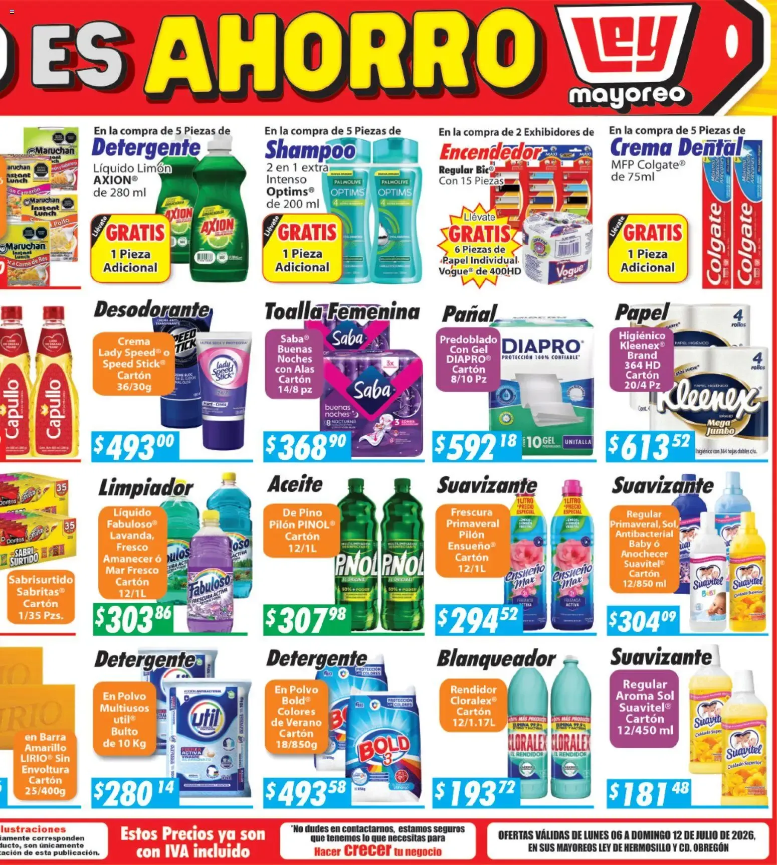 Catálogo de Ofertas de Mayoreo Casa Ley 6 de julio al 12 de julio 2026 - Pagina 2