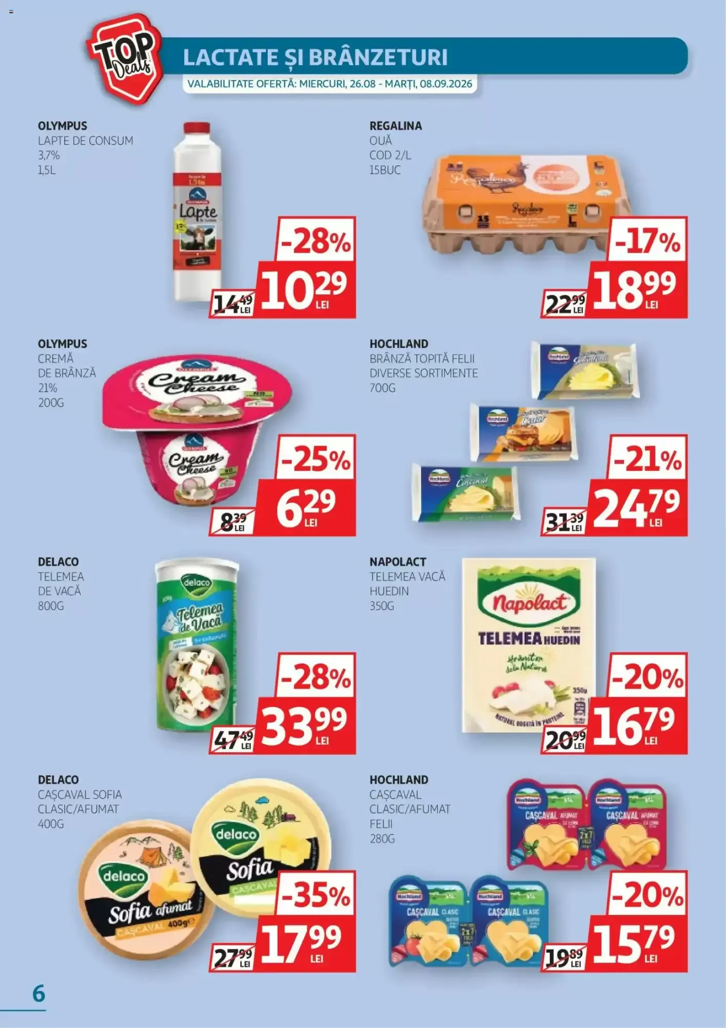 Catalog Catalog Auchan de la 26 august până la 8 septembrie 2026 - Revista Pagina 6