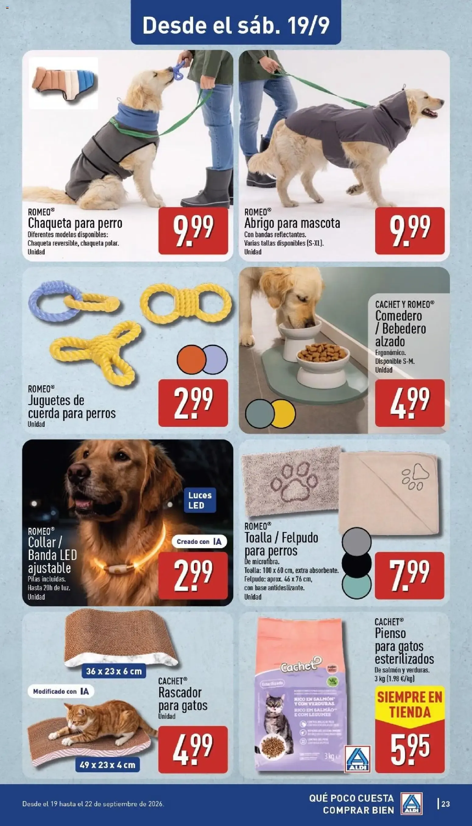 Catálogo de Aldi folleto Península del 14/09/2026 | Catálogo 14 de septiembre al 20 de septiembre 2026 - Página 23