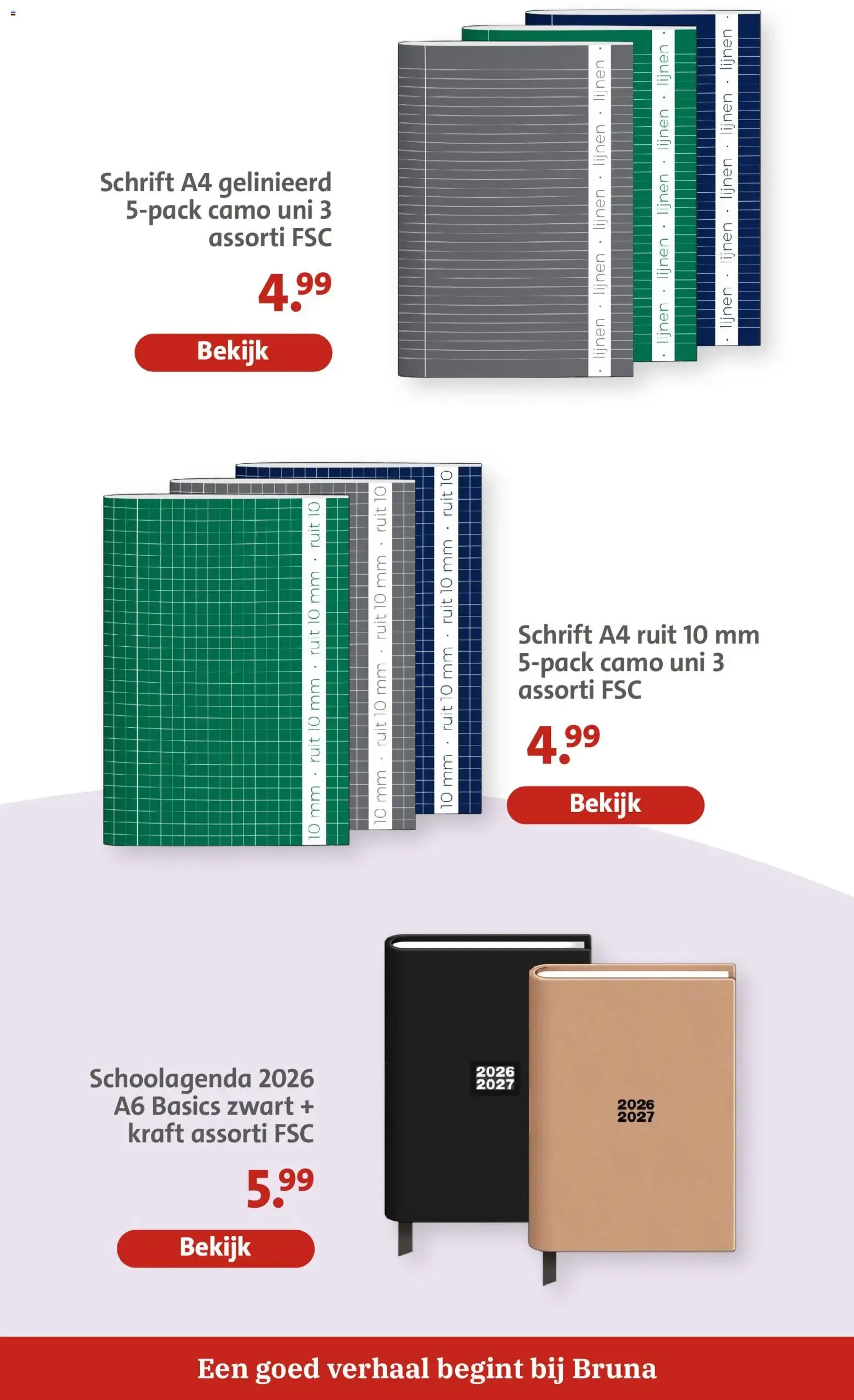 Bruna Back2School van 29 juli tot 13 september 2026 - Folder pagina 15