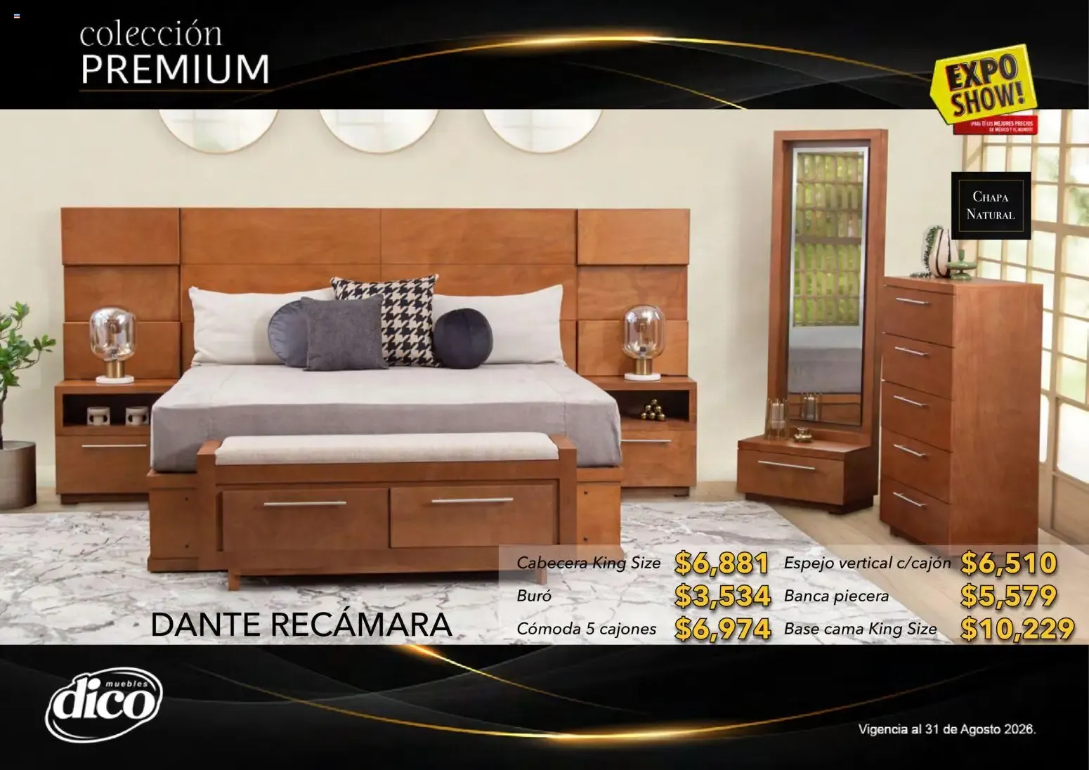 Catálogo de Muebles Dico Catálogo: Colección Premium y Expo Show! 1 de agosto al 31 de agosto 2026 - Pagina 42