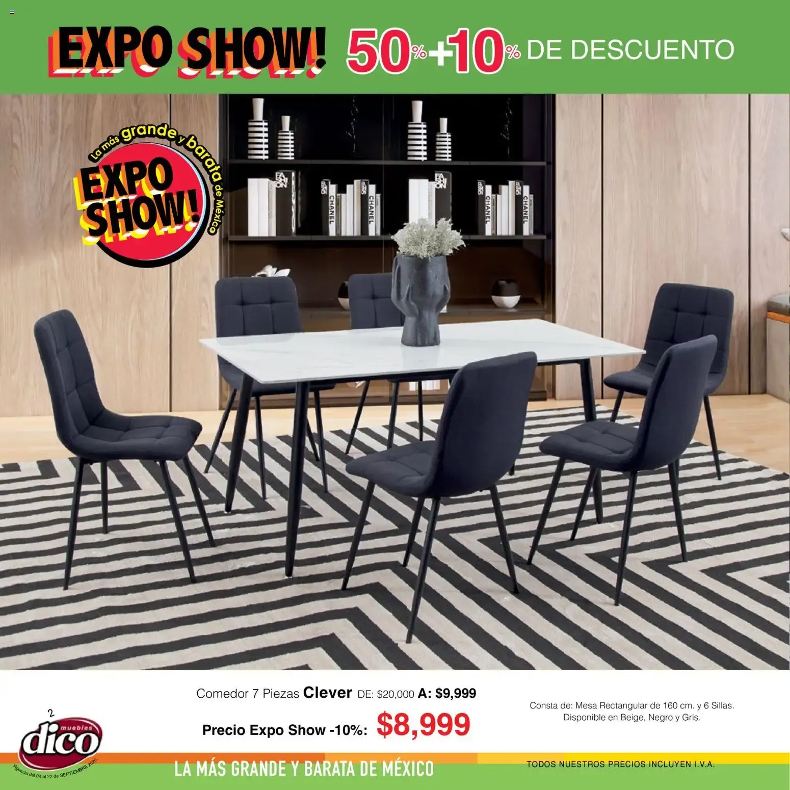 Catálogo de Muebles Dico catálogo Expo Show (04/09/2026 - 22/09/2026) - catálogo en línea 4 de septiembre al 22 de septiembre 2026 - Pagina 2