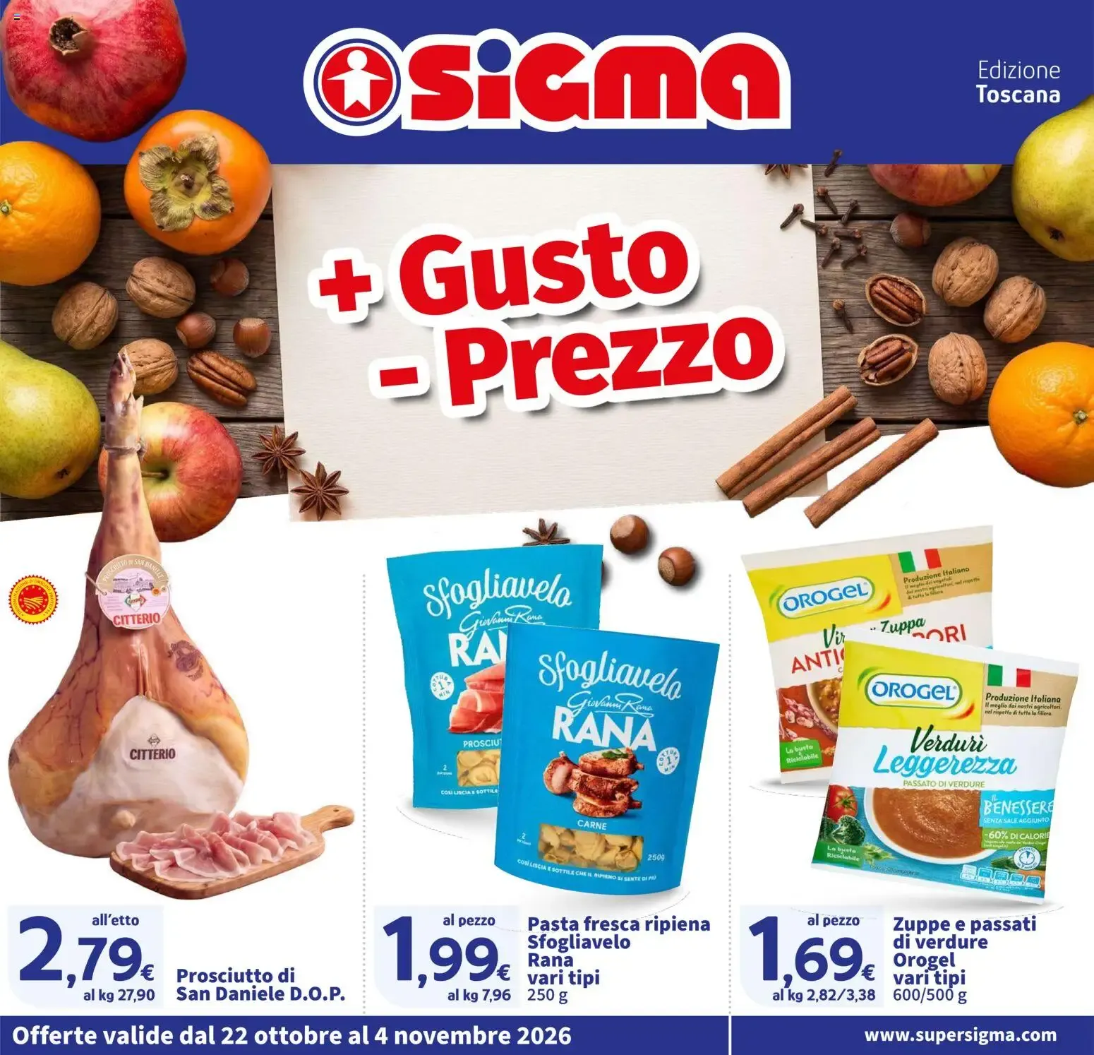 Nuovo SIGMA volantino Toscana dal 22/10/2026 > offerte anteprima 🛍️
