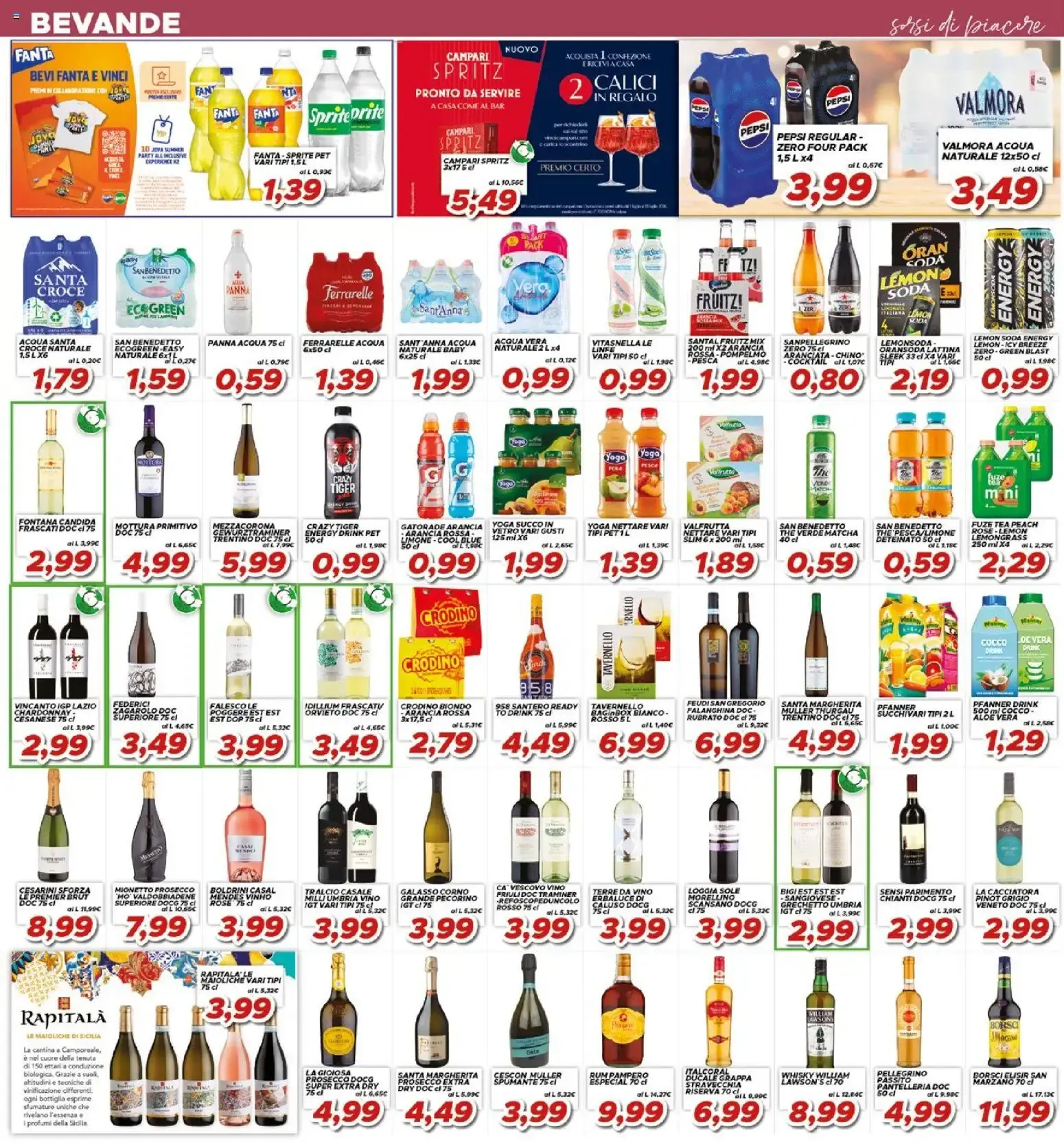 Ma Supermercati volantino "Prezzi Mondiali" dal 10/07/2026 - online Offerte da 10 luglio a 21 luglio di 2026 - Pagina del volantino 14