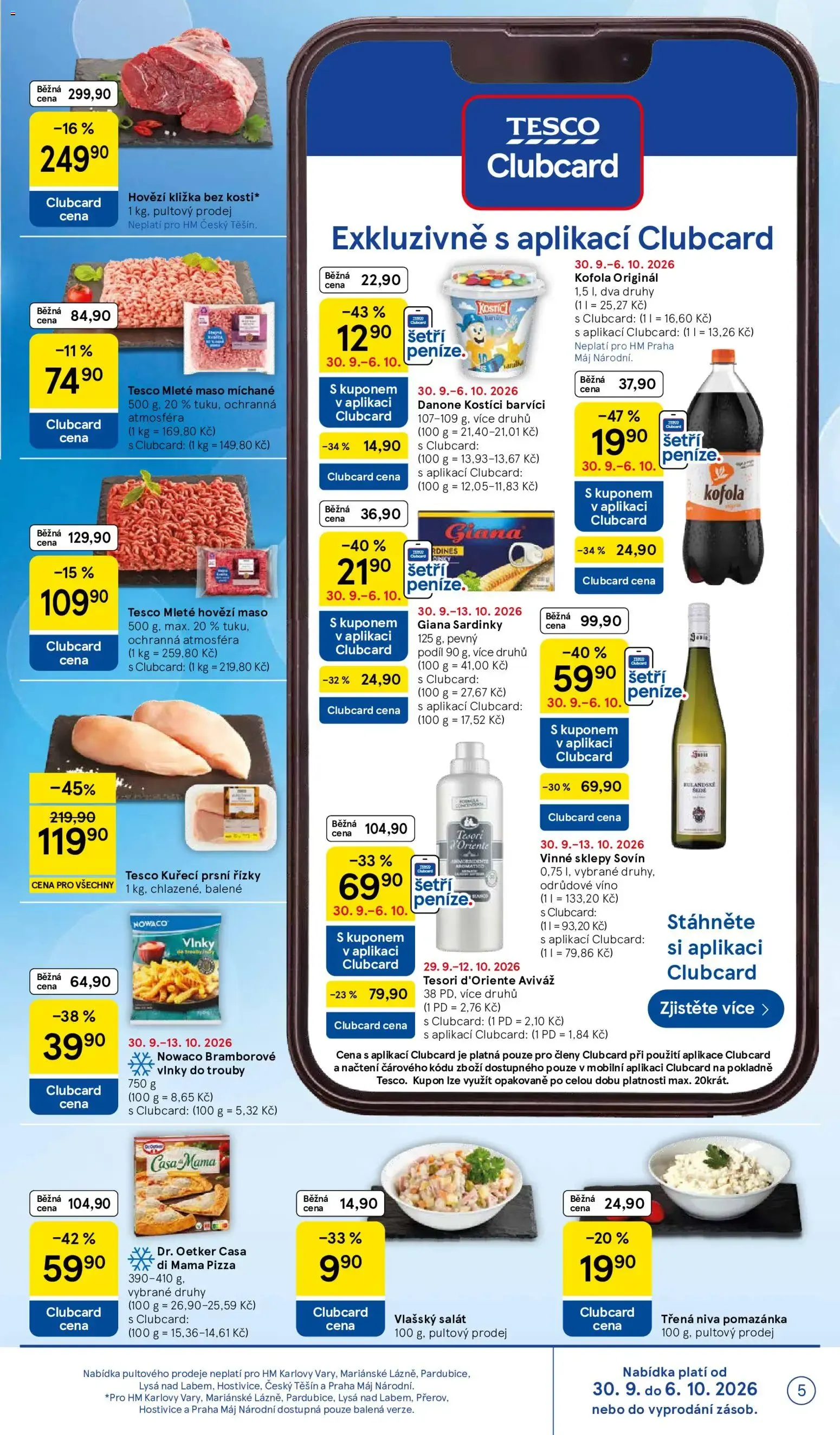 Tesco leták na tento + příští týden 30.09.2026 - 30. září 6. října 2026 - Page 5