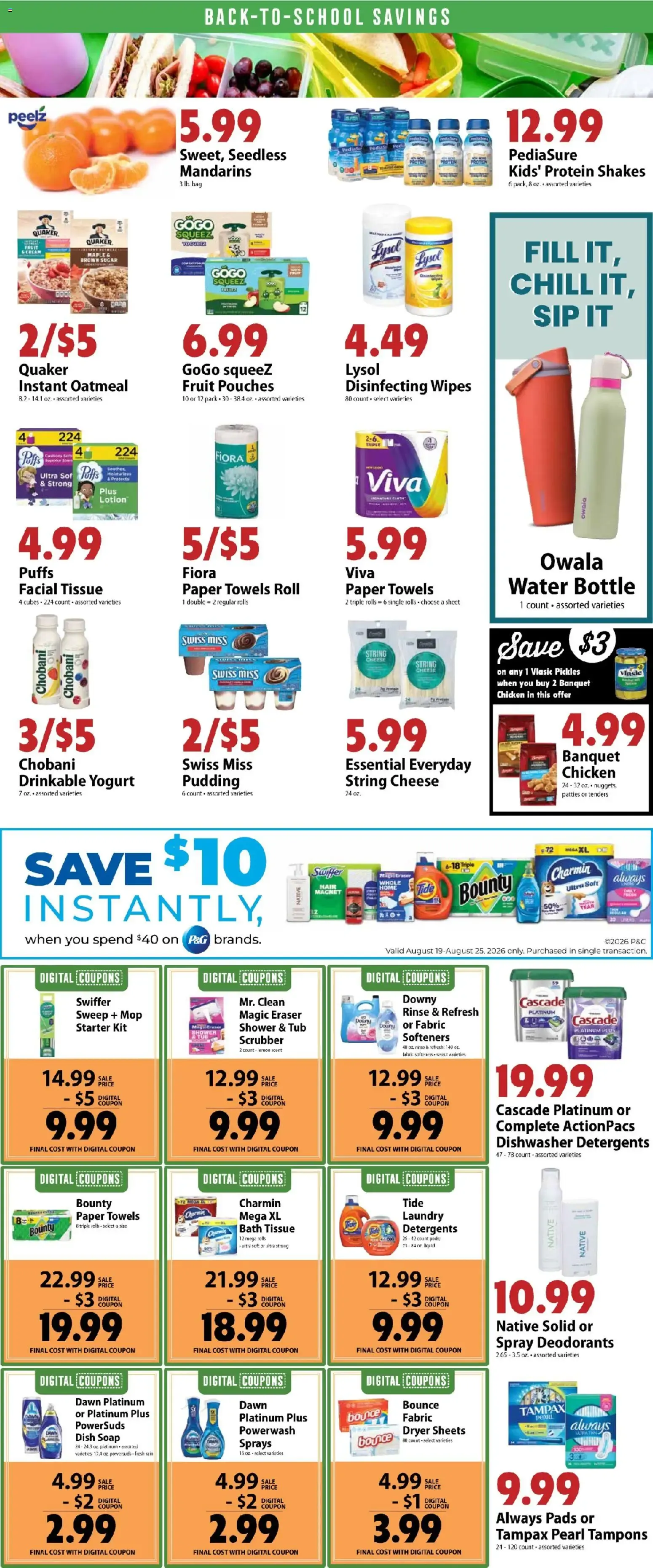 Weekly promotion Festival Foods Weekly Ad from 08/19/2026 - Flyer spanning from August 19 to August 25 2026 - Page 6 for Catalogue 365