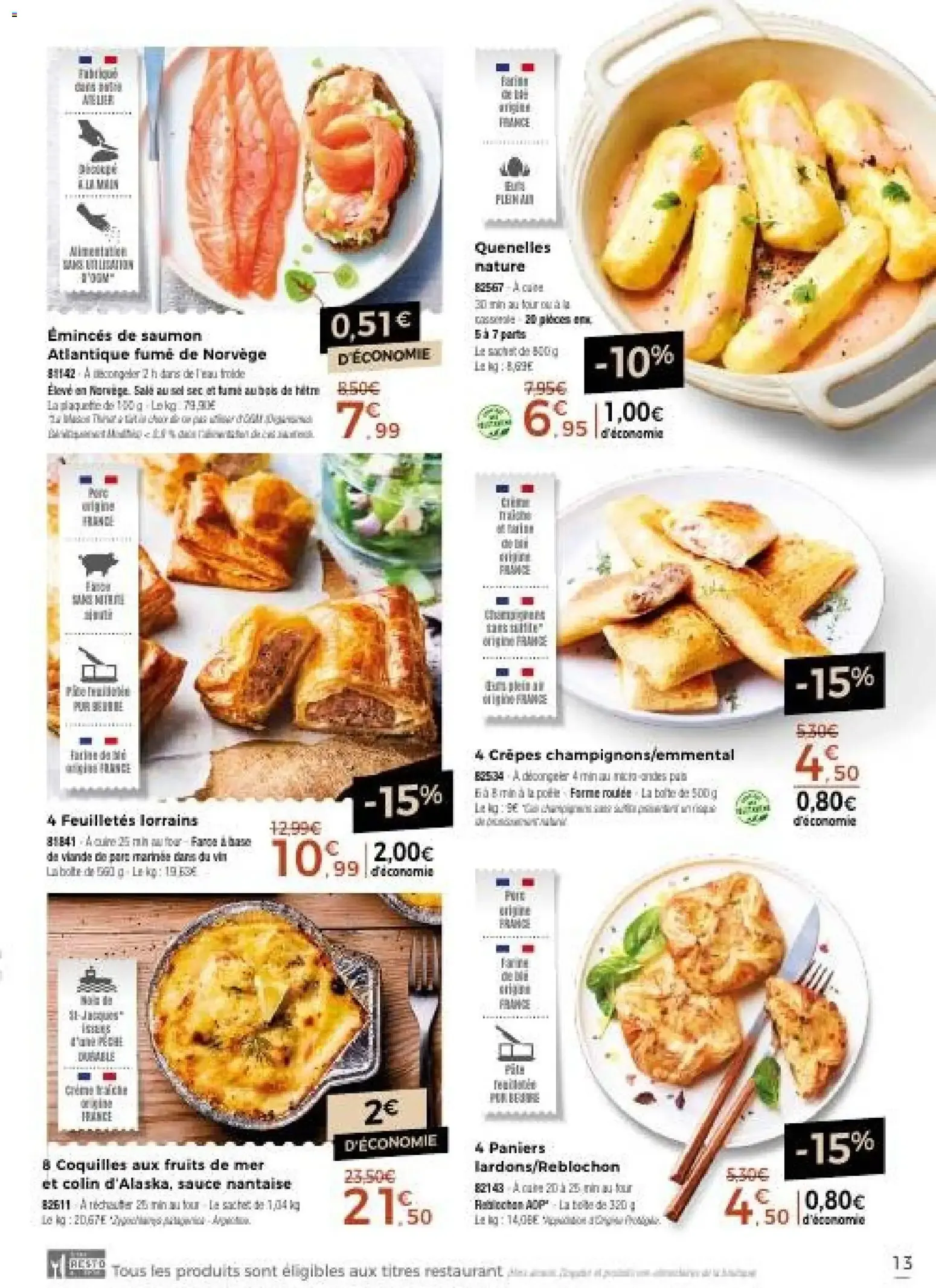 Thiriet Catalogue livraison à domicile à partir du 23/10/2026 - promo en ligne du 23 octobre au 18 novembre 2026 - Catalogue page 13