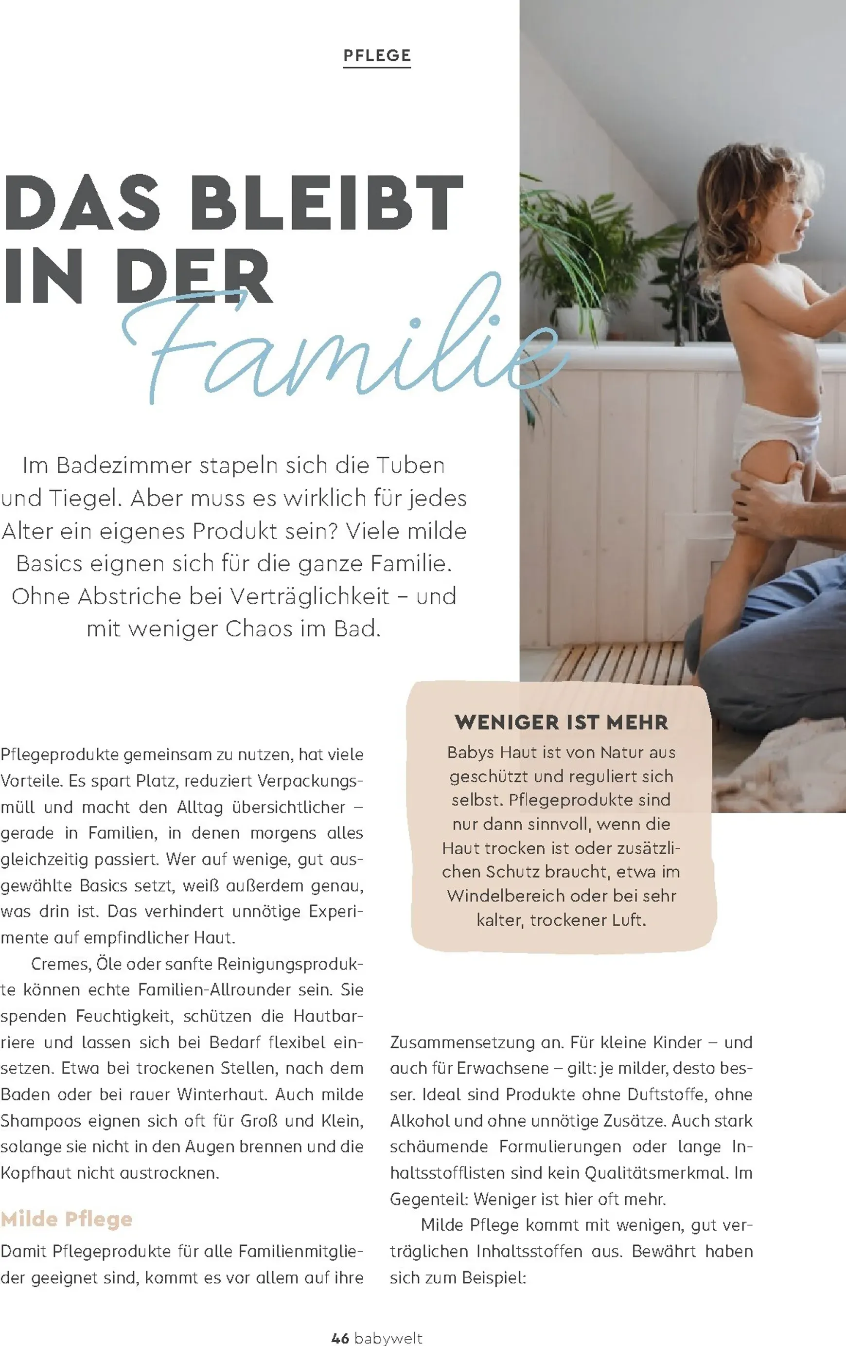 Babywelt - Das Elternmagazin von 23. Mai bis 30. Juni 2026 - Prospekt seite 47