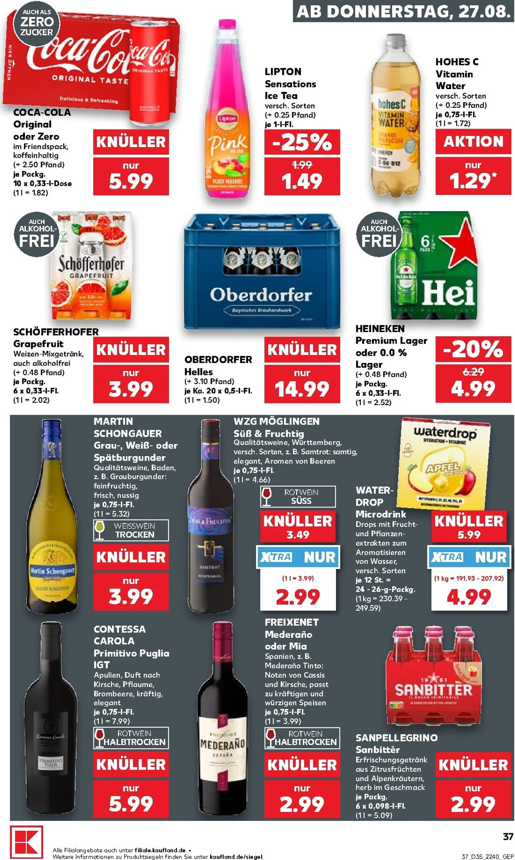 Kaufland Prospekt nächste Woche – von Donnerstag 27.08.2026 bis Mittwoch 02.09.2026 von 27. August bis 2. September 2026 - Prospekt seite 38