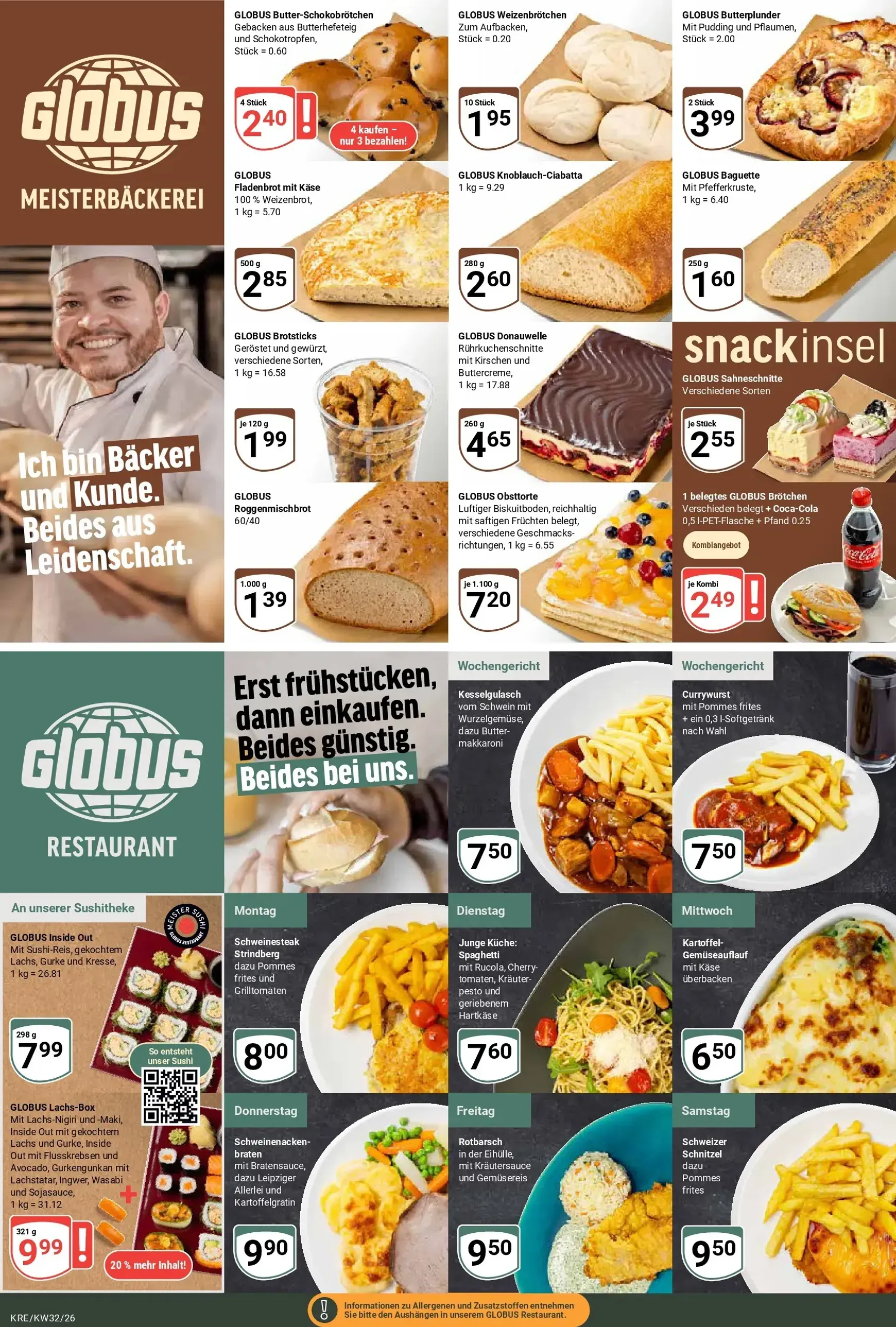 Globus - Krefeld Prospekt – von Montag 03.08.2026 bis Samstag 08.08.2026 von 3. August bis 8. August 2026 - Prospekt seite 5