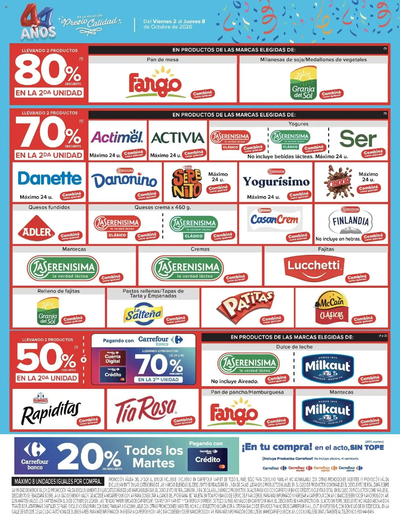 Ofertas de Carrefour Ofertas || del 02/10/2026 - 08/10/2026 || Promociones 2 de octubre al 8 de octubre 2026 - Página 50 del catálogo