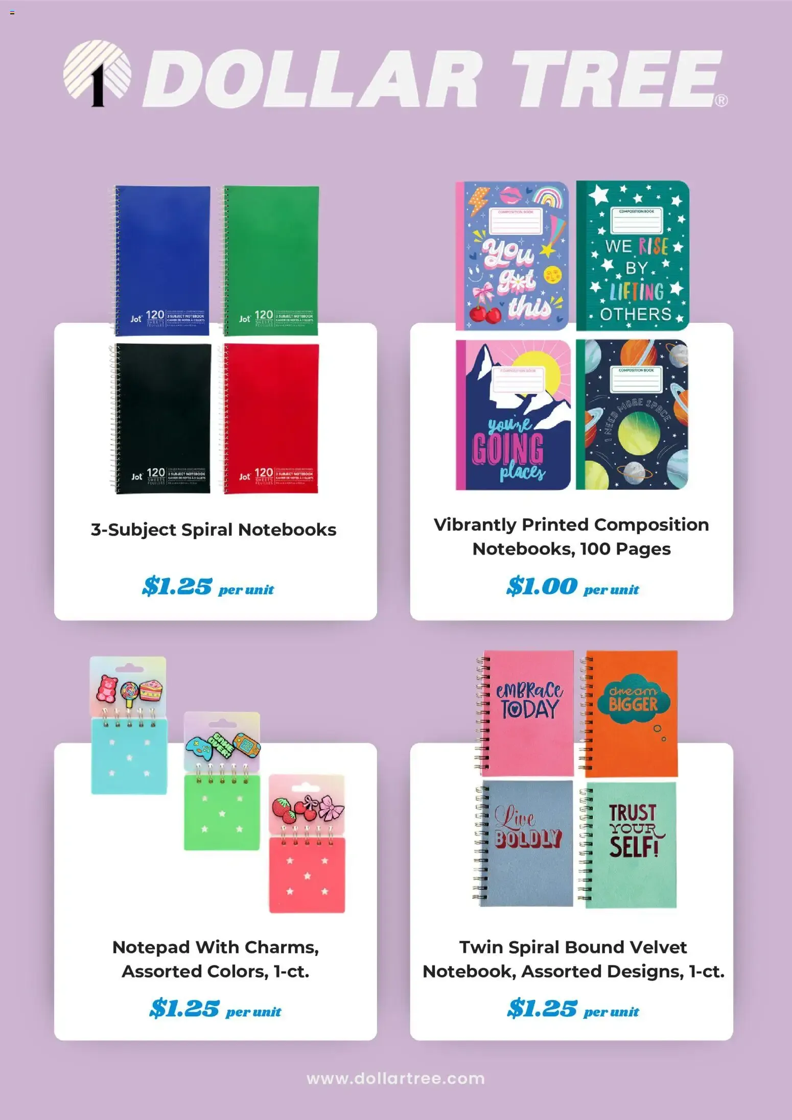 Weekly ad Dollar Tree: Back to School Seasonal Showcase from August 1 to August 31 2028 - Page 6