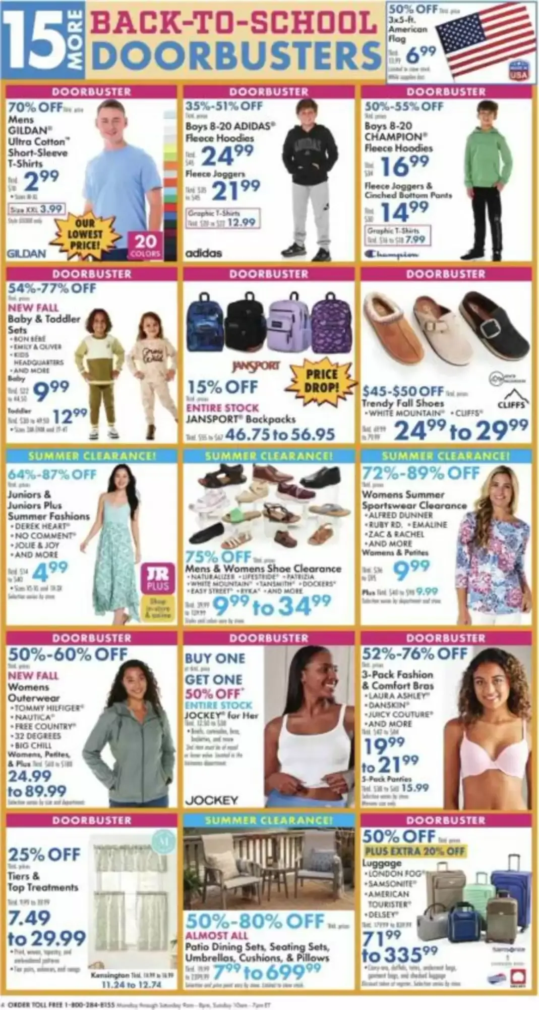 Weekly promotion Boscov's Back to Fall - Buy One Get One Free! spanning from August 20 to August 23 2026 - Page 4 for Catalogue 365