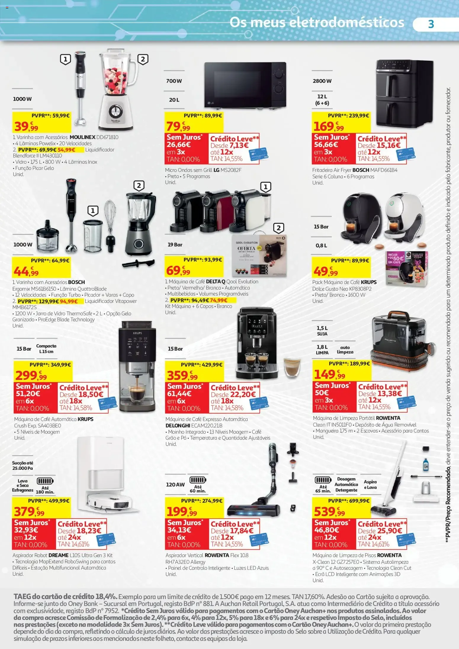 Folheto Auchan folheto Conforto para toda a família » de 07/10/2026 - 31/10/2026 de 7 de outubro até 31 de outubro 2026 - Pagina 3