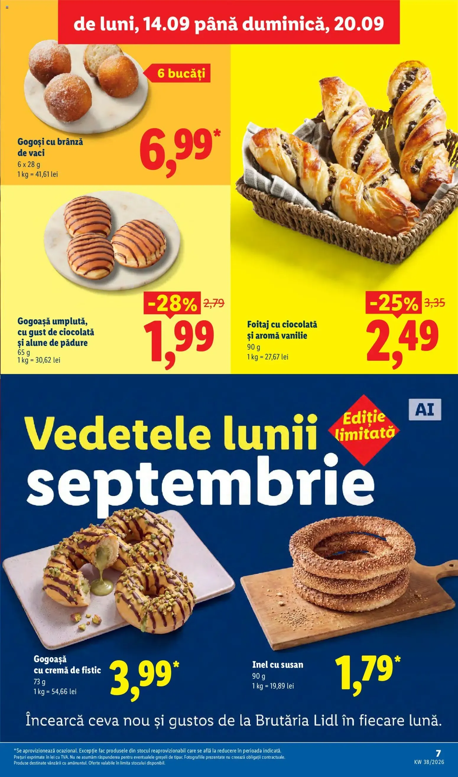 Catalog Ieftin și înainte, și după ziua de salariu. de la 14 septembrie până la 20 septembrie 2026 - Revista Pagina 7