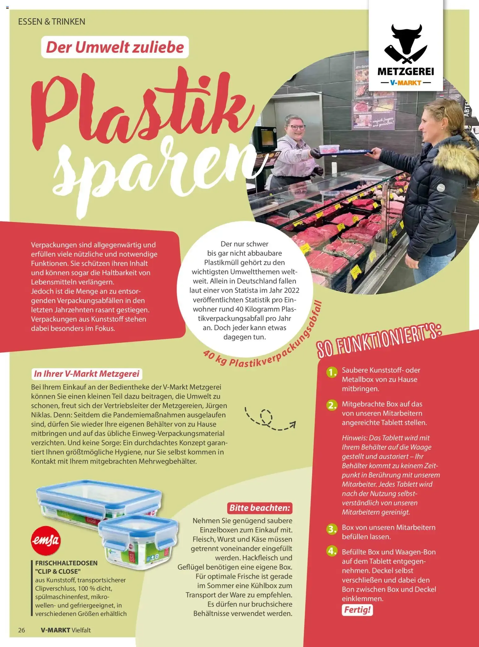 V-MARKT Vielfalt von 1. Juli bis 31. August 2026 - Prospekt seite 26