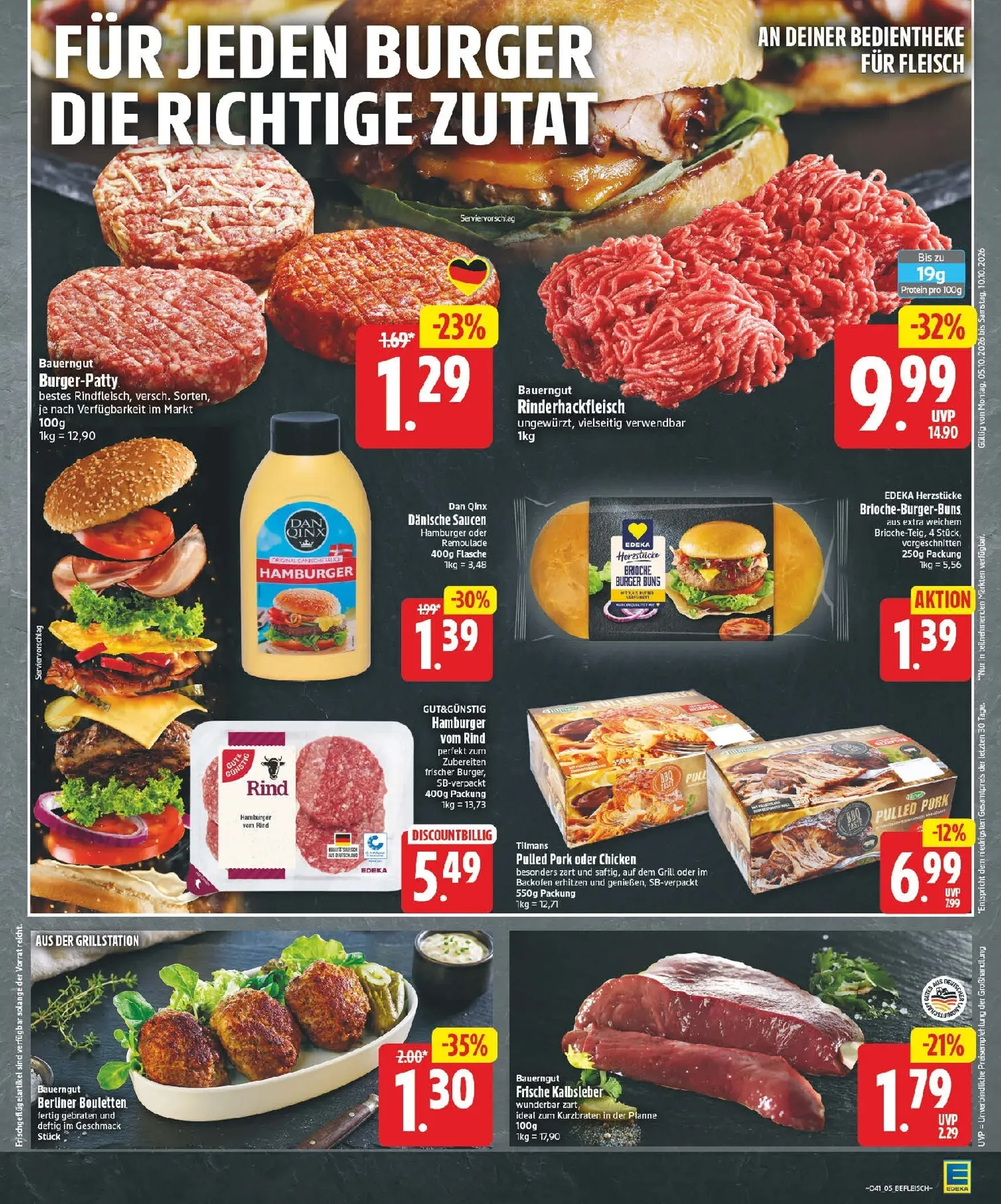 Edeka Prospekt nächste Woche – von Montag 05.10.2026 bis Samstag 10.10.2026 von 5. Oktober bis 10. Oktober 2026 - Prospekt seite 5