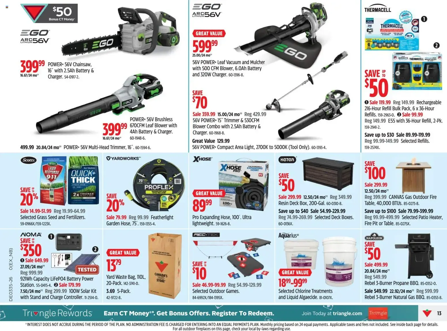 Canadian Tire weekly flyer from Aug 27, 2026 > weekly specials & deals from August 27 to September 2 2026 - flyer page 13