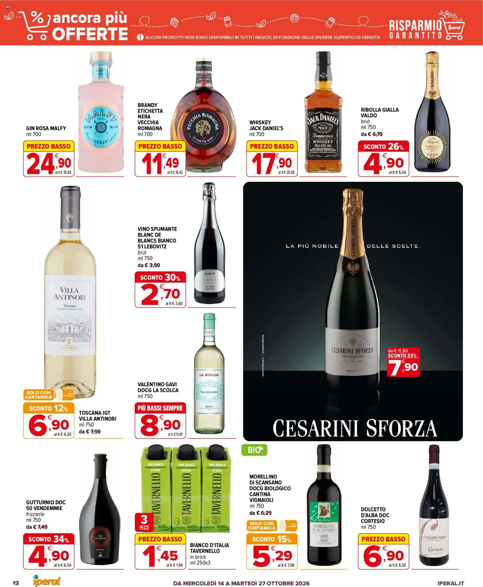 Nuovo Iperal volantino Ancora Più Offerte dal 14/10/2026 > offerte anteprima 🛍️ da 14 ottobre a 27 ottobre di 2026 - Pagina del volantino 12