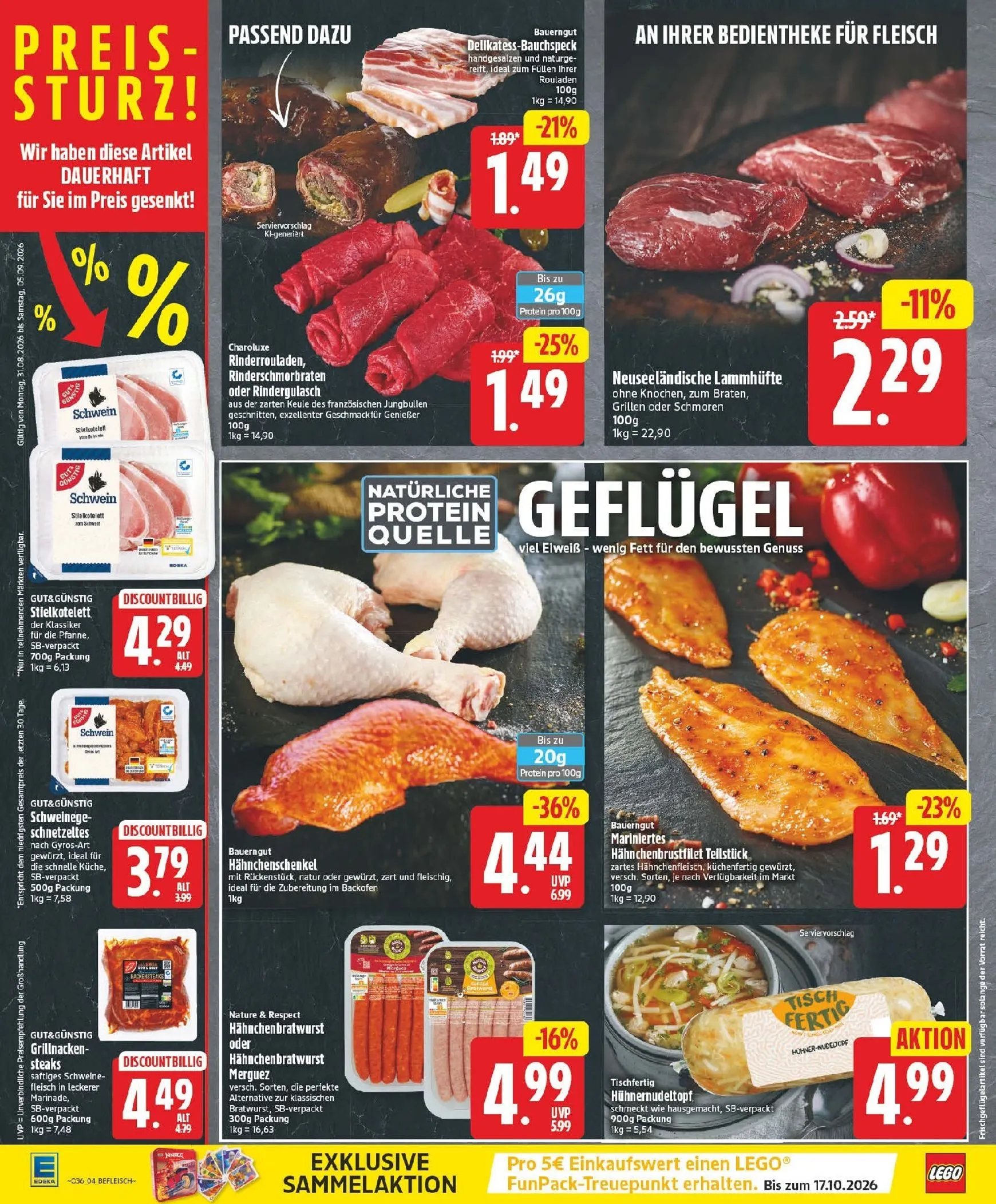 Edeka Prospekt nächste Woche – von Montag 31.08.2026 bis Samstag 05.09.2026 von 31. August bis 5. September 2026 - Prospekt seite 6