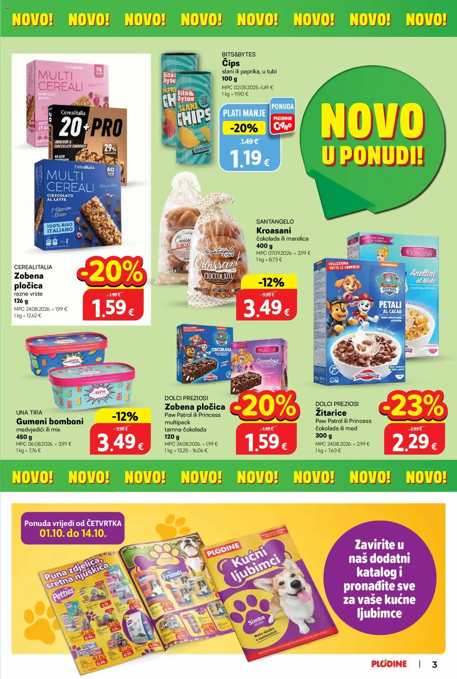 Katalog Plodine Katalog novi od 30.09.2026 na listanje > letak digitalni od 30. rujna do 6. listopada 2026. - Pregled Stranica 3