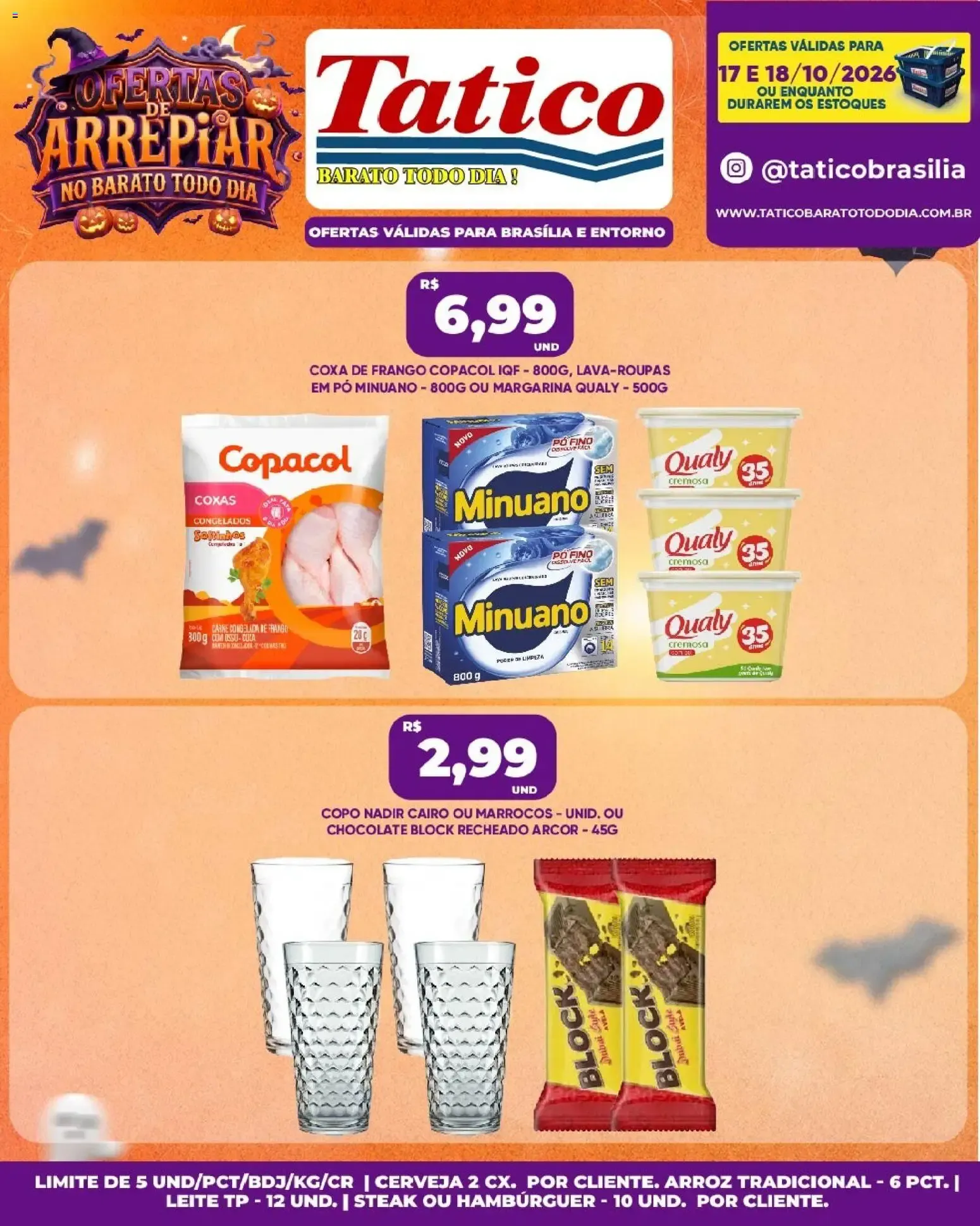 Encarte de Tatico ofertas Fim de Semana de 17/10/2026 | Promoções Online 17 de outubro até 18 de outubro 2026 - Pagina 5