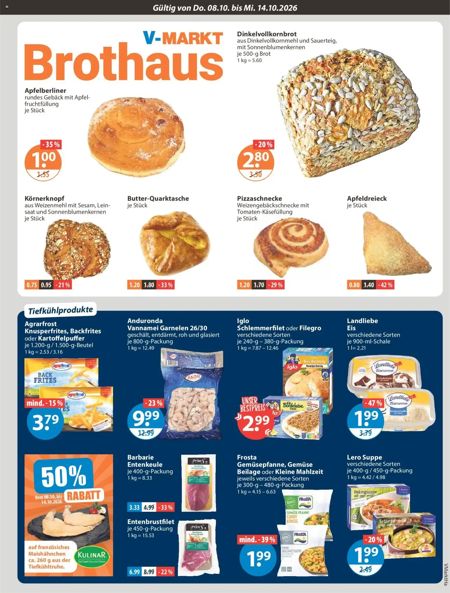 Angebote V-Markt Angebote (ab 08.10.2026) von 8. Oktober bis 14. Oktober 2026 - Prospekt seite 5