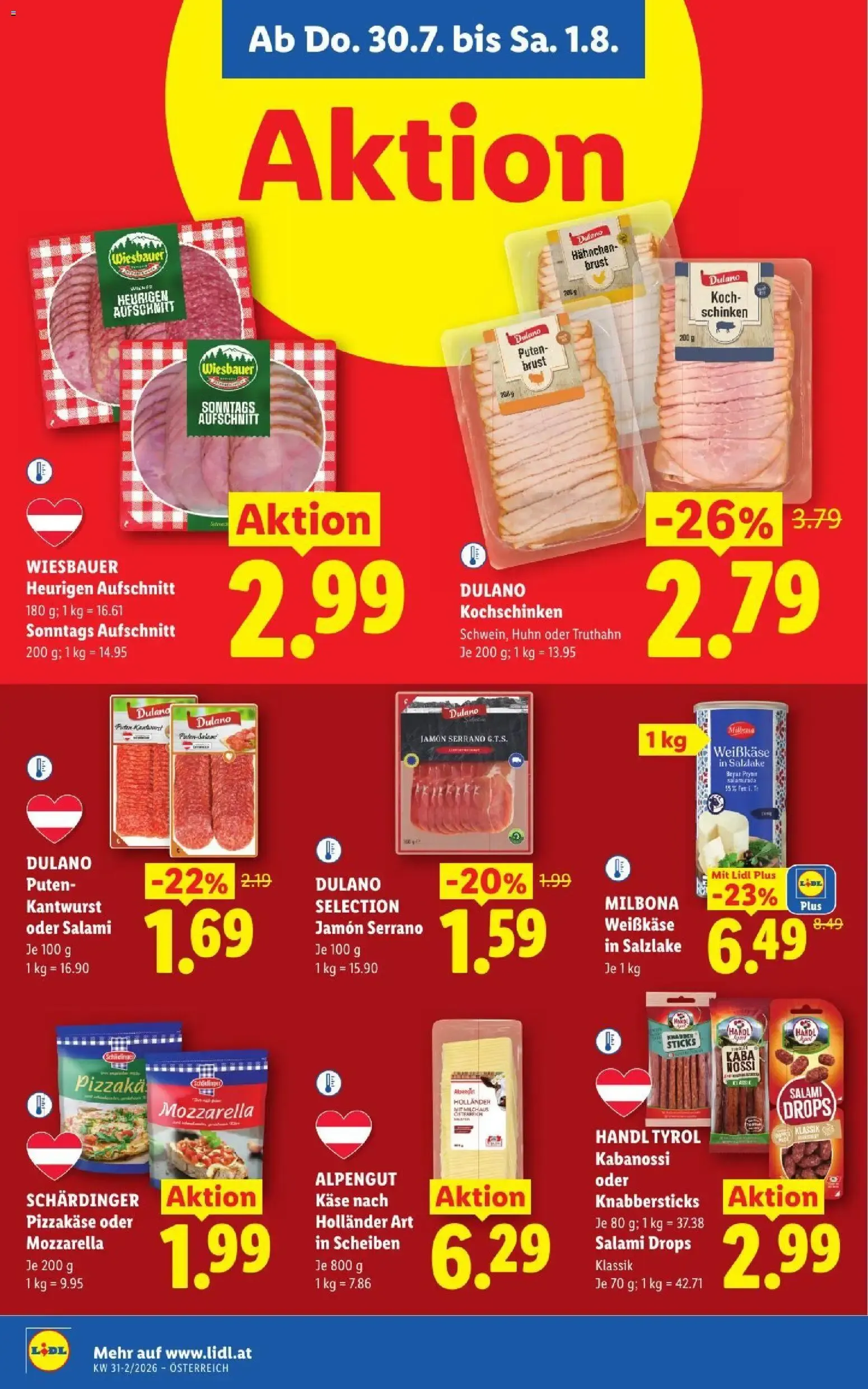 Lidl - Flugblatt del 30.07. al 01.08. von 30. Juli bis 1. August 2026 - Flugblätt seite  14