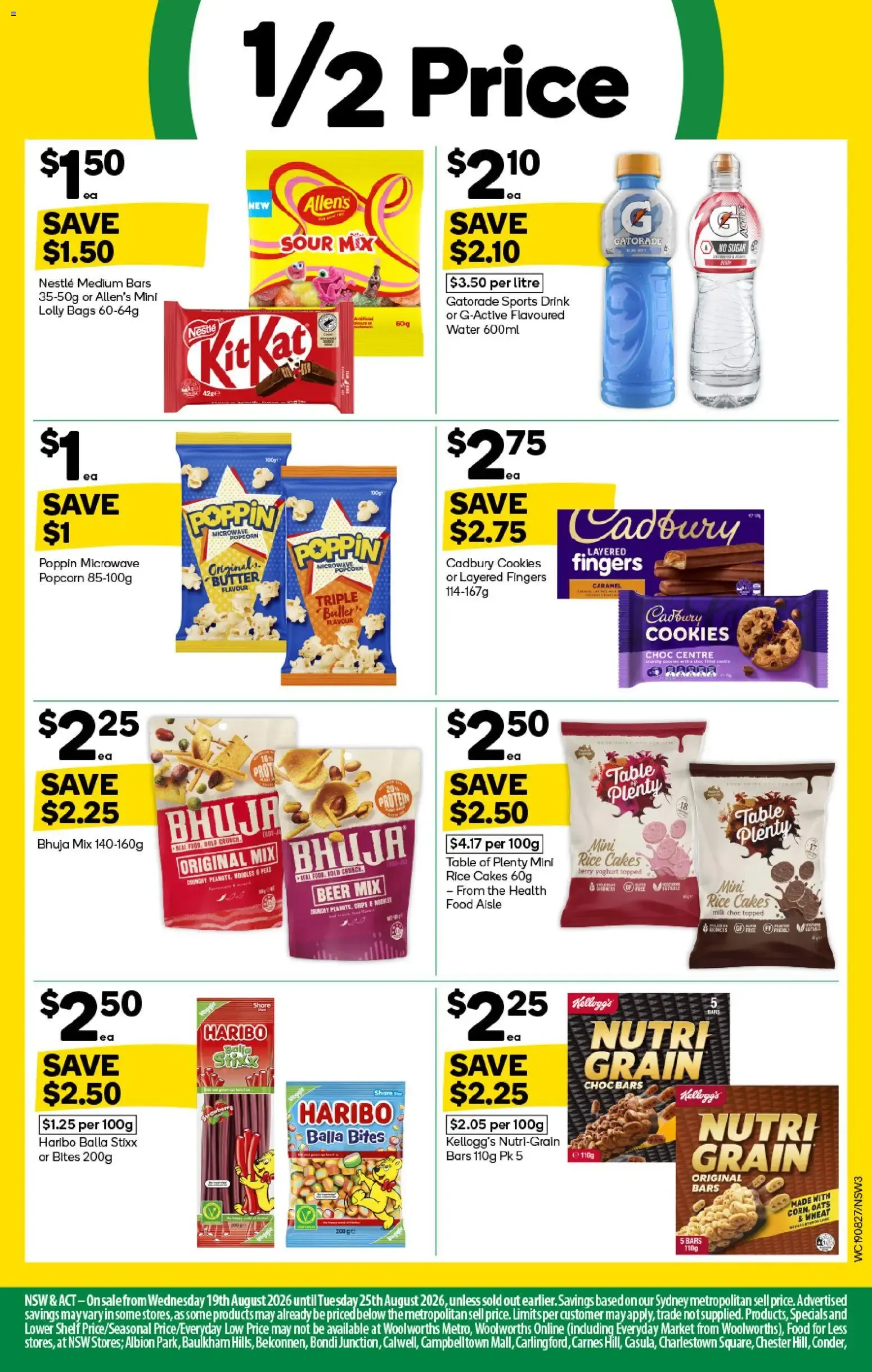 Woolworths catalogue valid from 19/08/2026 > Online Australia - Catalogue valid from 19 August to 25 August 2026 - page 3