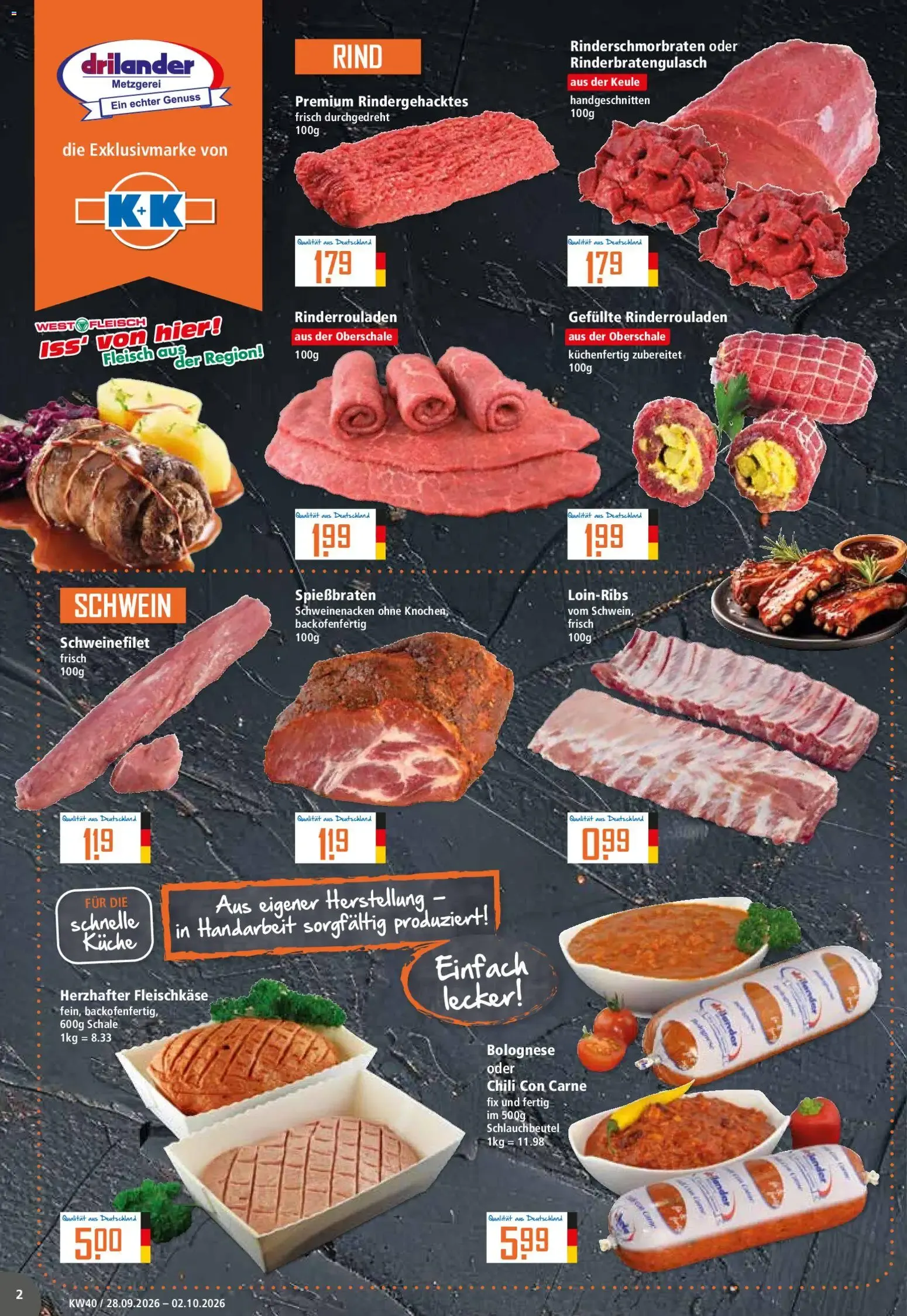 Klaas & Kock Prospekt (ab 28.09.2026) zum Blättern von 28. September bis 2. Oktober 2026 - Prospekt seite 2