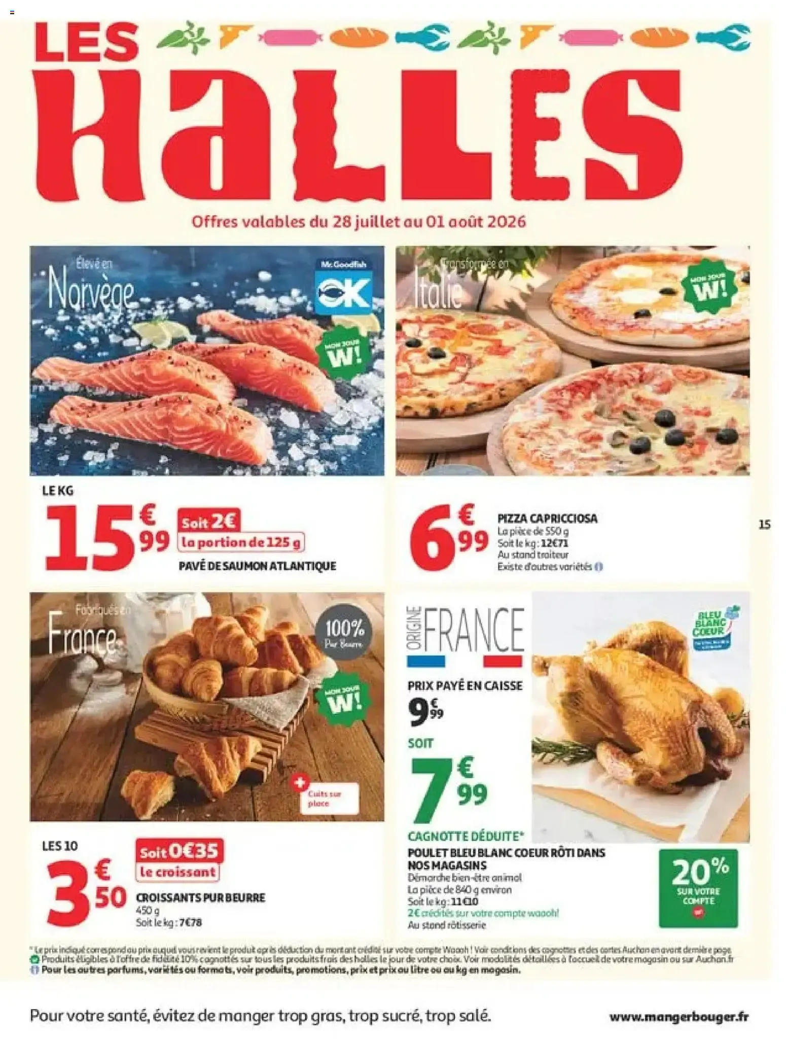 Auchan: Offres du moment du 28 juillet au 9 août 2026 - Catalogue page 15