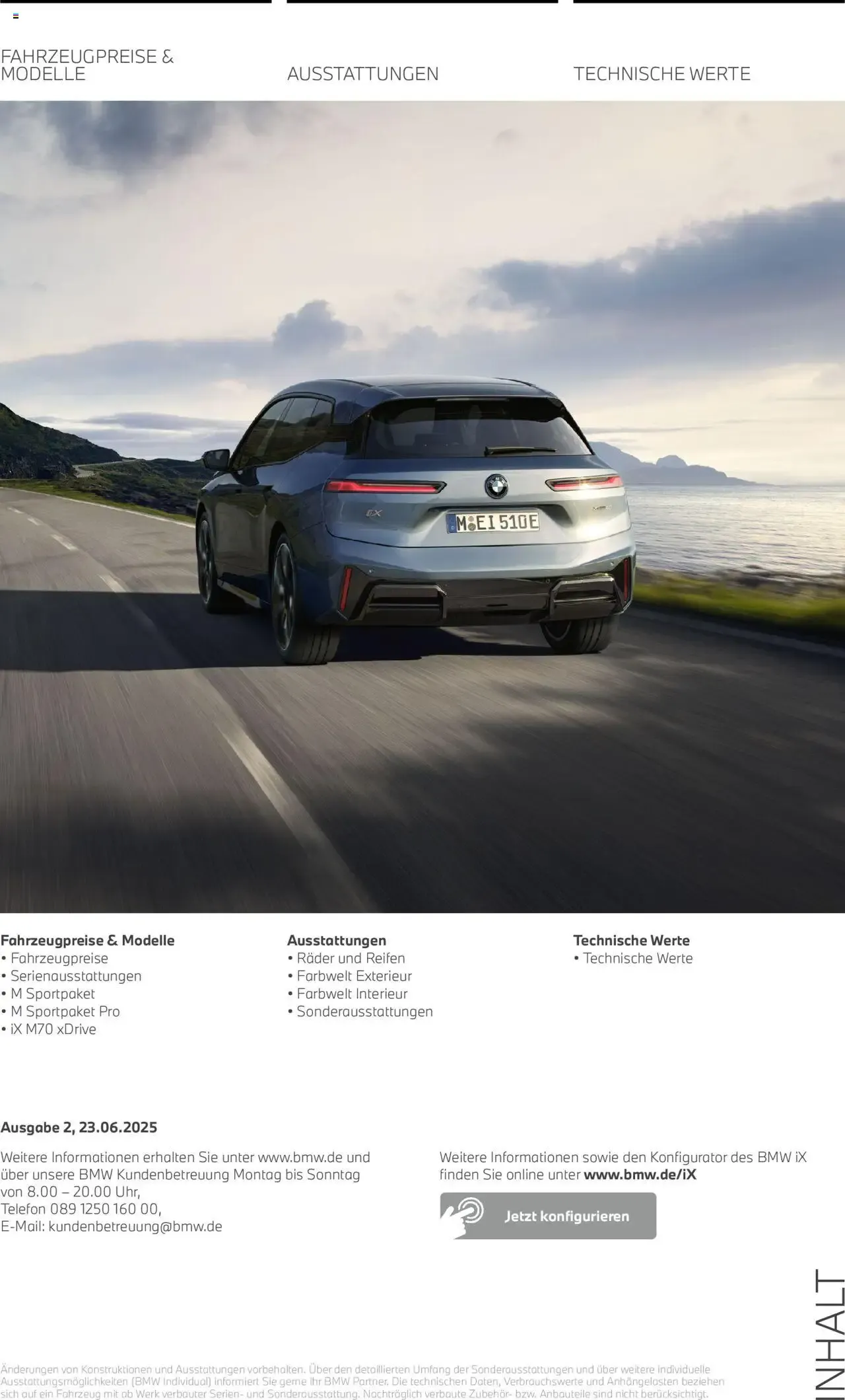 BMW iX vom 01.07.2025 – Angebote online von 1. Juli bis 31. Dezember 2026 - Prospekt seite 2