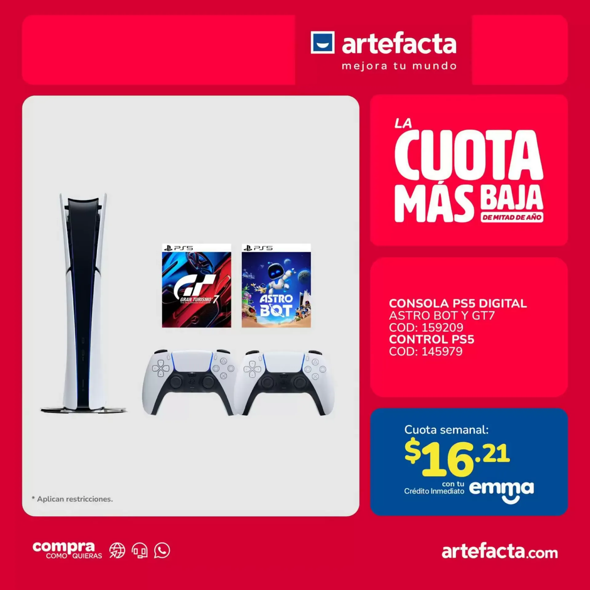 Catalogo de Catálogo Artefacta 22 de julio al 4 de agosto 2026 - Pag 2