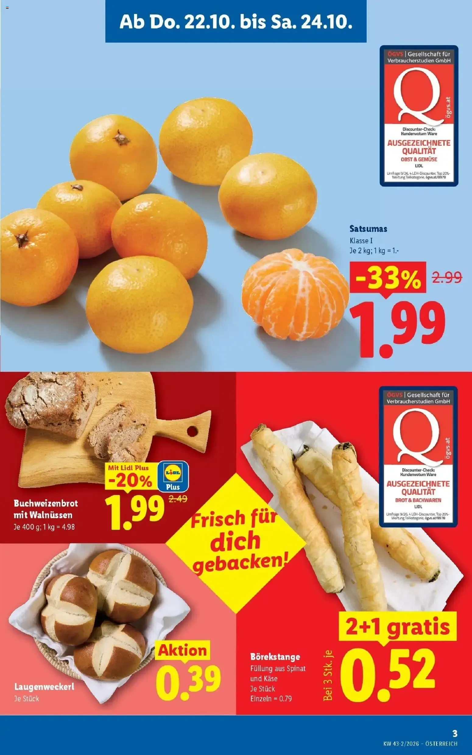 Lidl Flugblatt - Wien ab 18.10.2026 - Angebote ab donnerstag von 22. Oktober bis 24. Oktober 2026 - Flugblätt seite  5