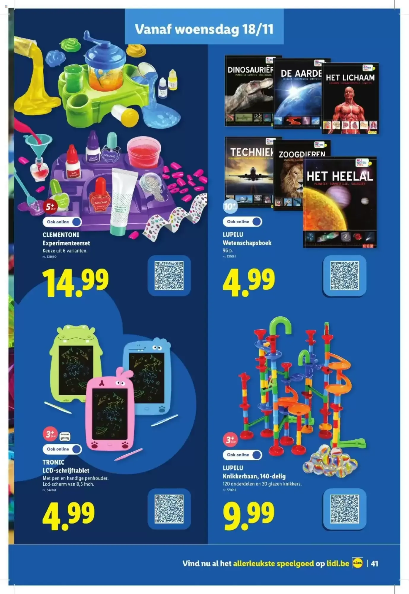 Lidl folder | Speelgoed van 21 oktober tot 24 november 2026 - folder pagina 41