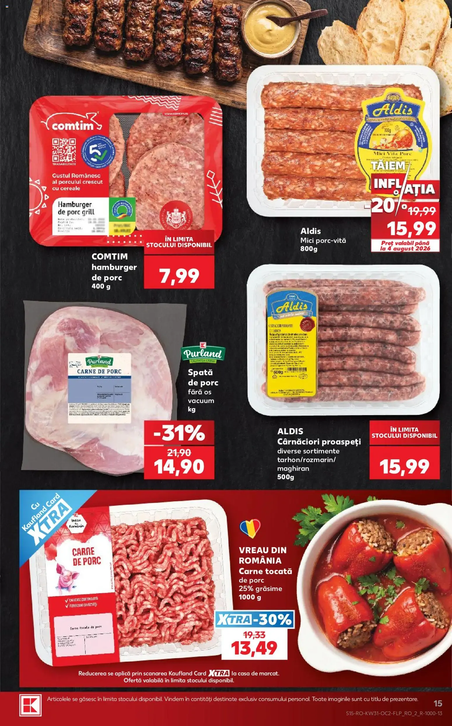 Catalog Kaufland Catalog 29.07.2026 - Revista si Oferta de la 29 iulie până la 4 august 2026 - Revista Pagina 15