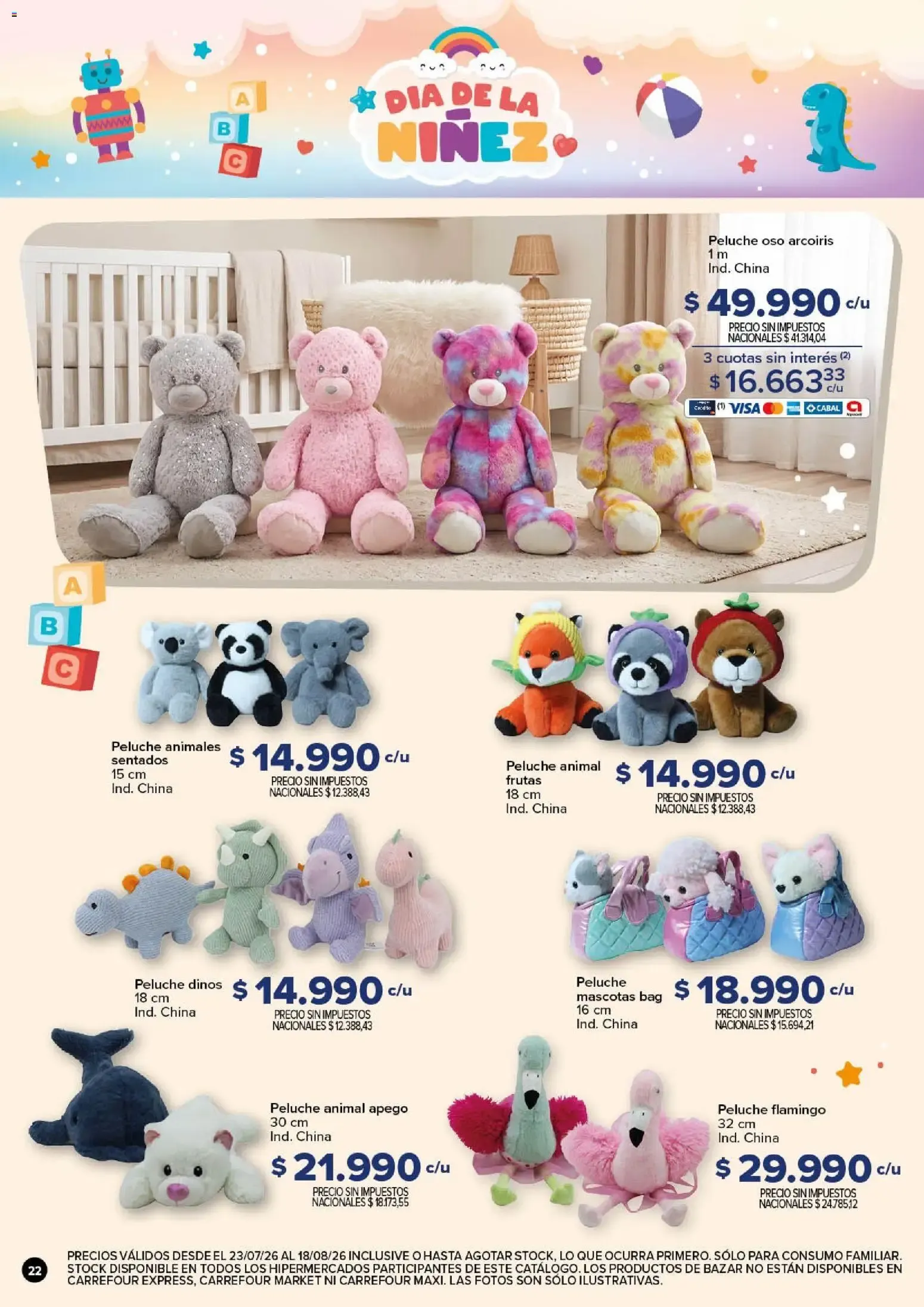 Ofertas de Carrefour - Dia de la Niñez || del 23/07/2026 - 19/08/2026 || Promociones 23 de julio al 18 de agosto 2026 - Página 22 del catálogo
