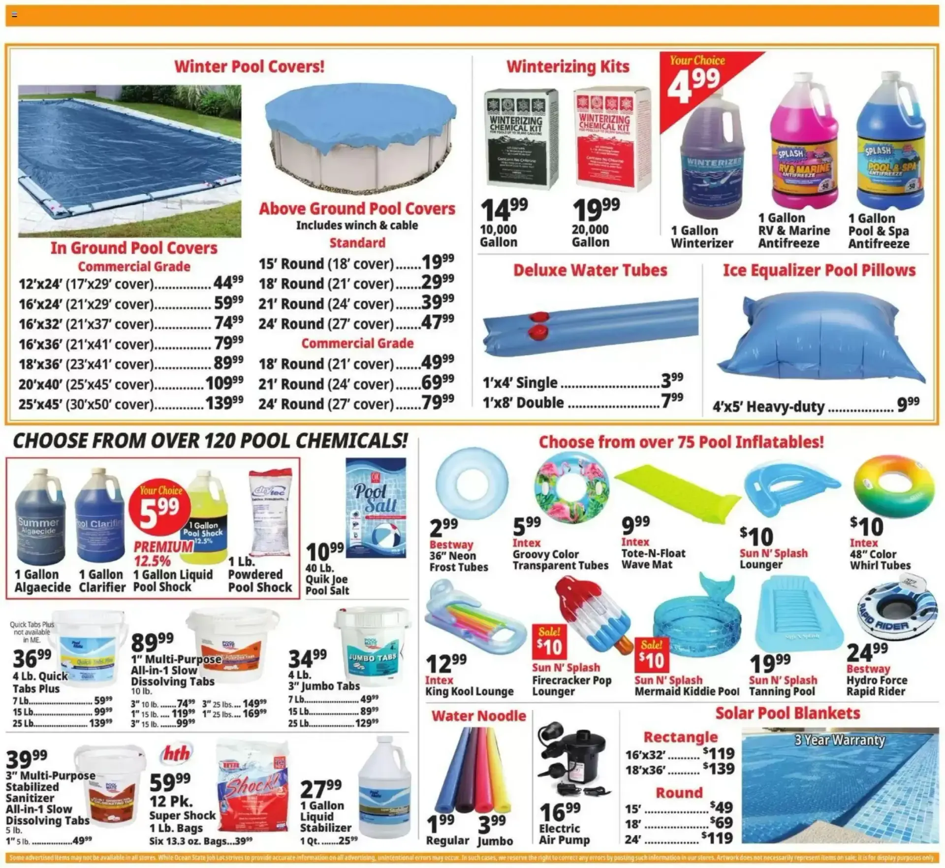 Weekly promotion Ocean State Job Lot flyer week 34 spanning from August 20 to August 26 2026 - Page 3 for Catalogue 365