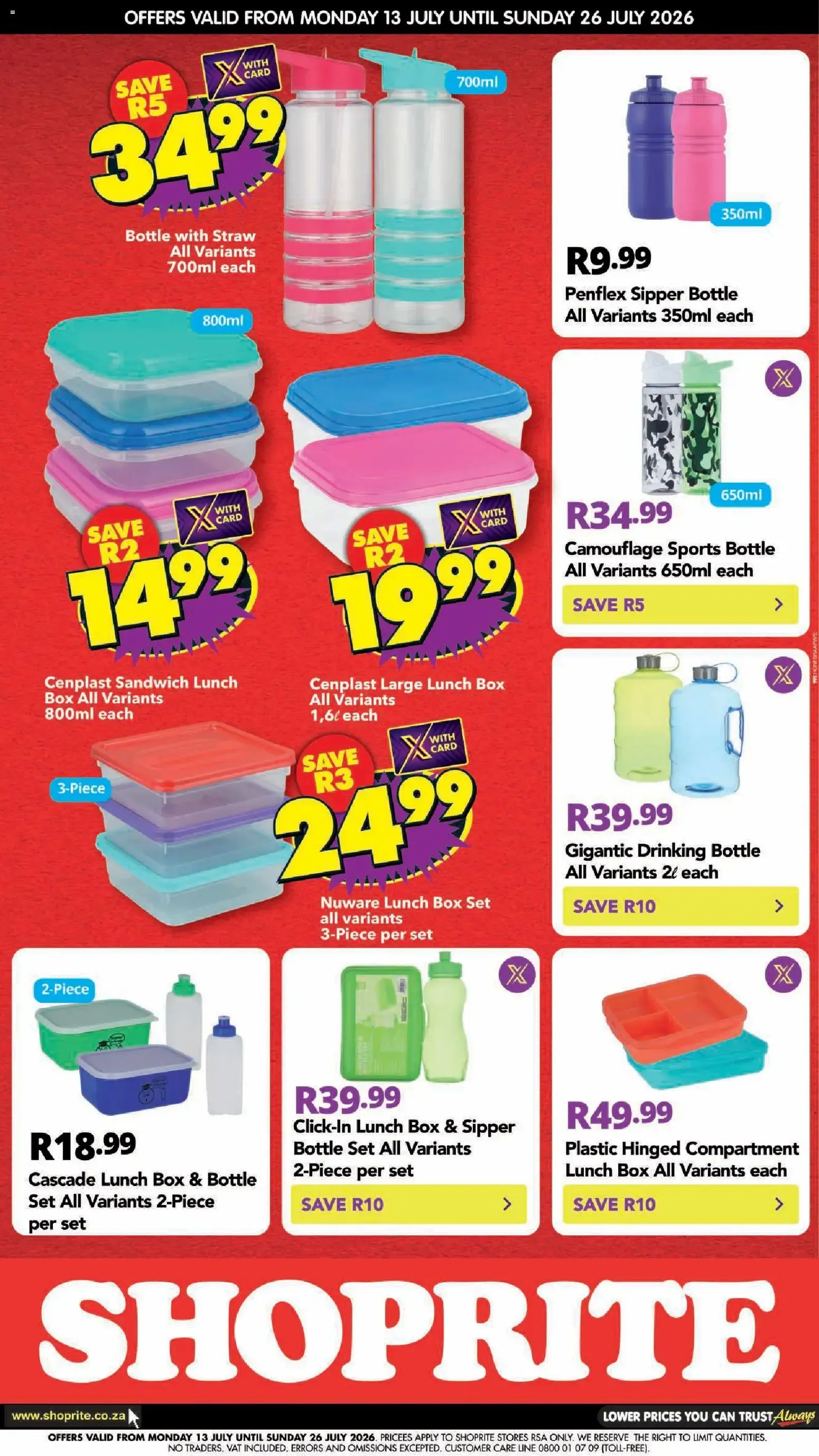 Shoprite - Back To School (13/07/2026 - 26/07/2026) → Online Catalogue from 13 July to 26 July 2026 - Catalogue Page 4