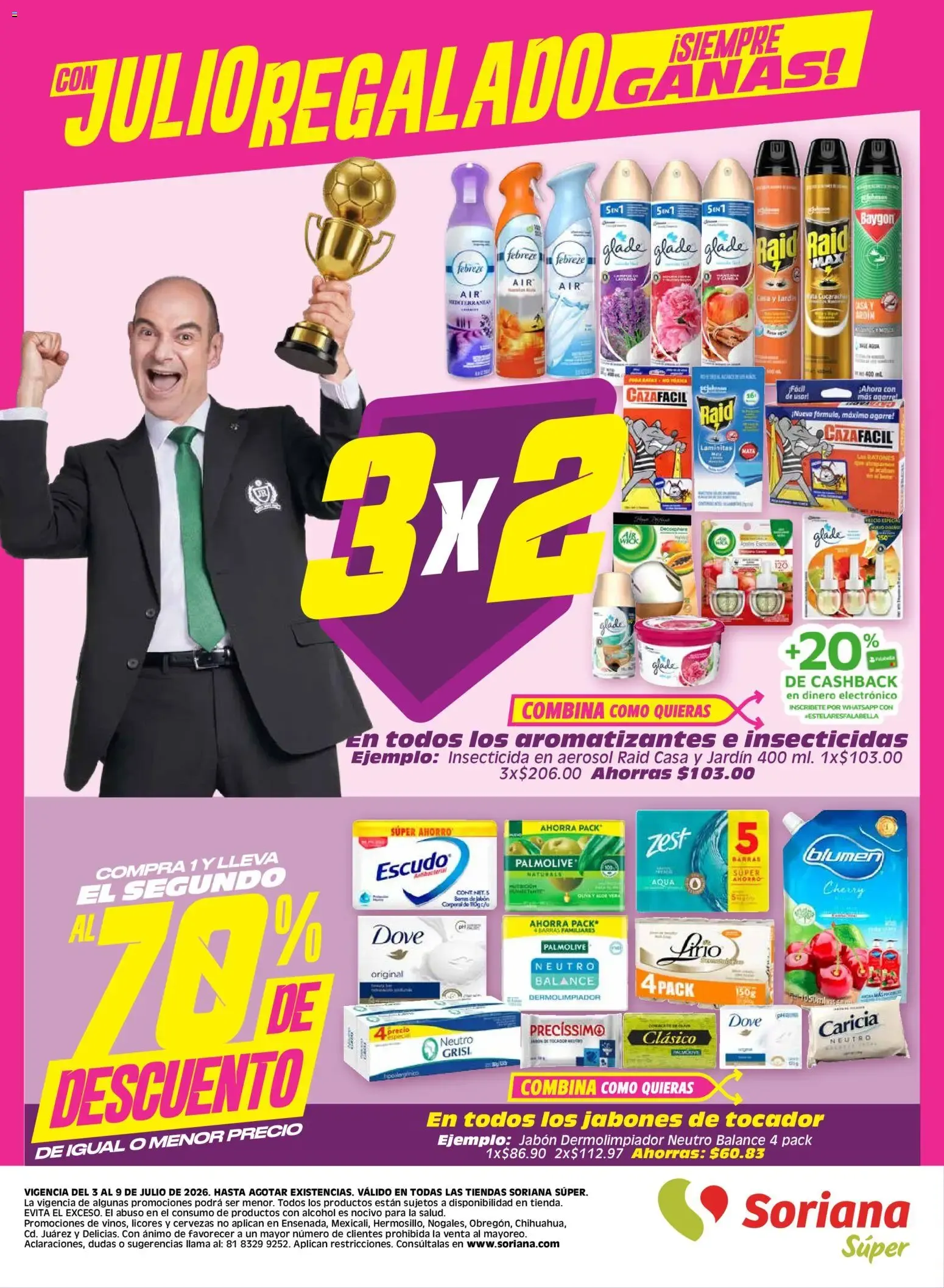 Catálogo de SORIANA ofertas hoy de 03/07/2026 - Folleto Julio 3 de julio al 9 de julio 2026 - Pagina 8