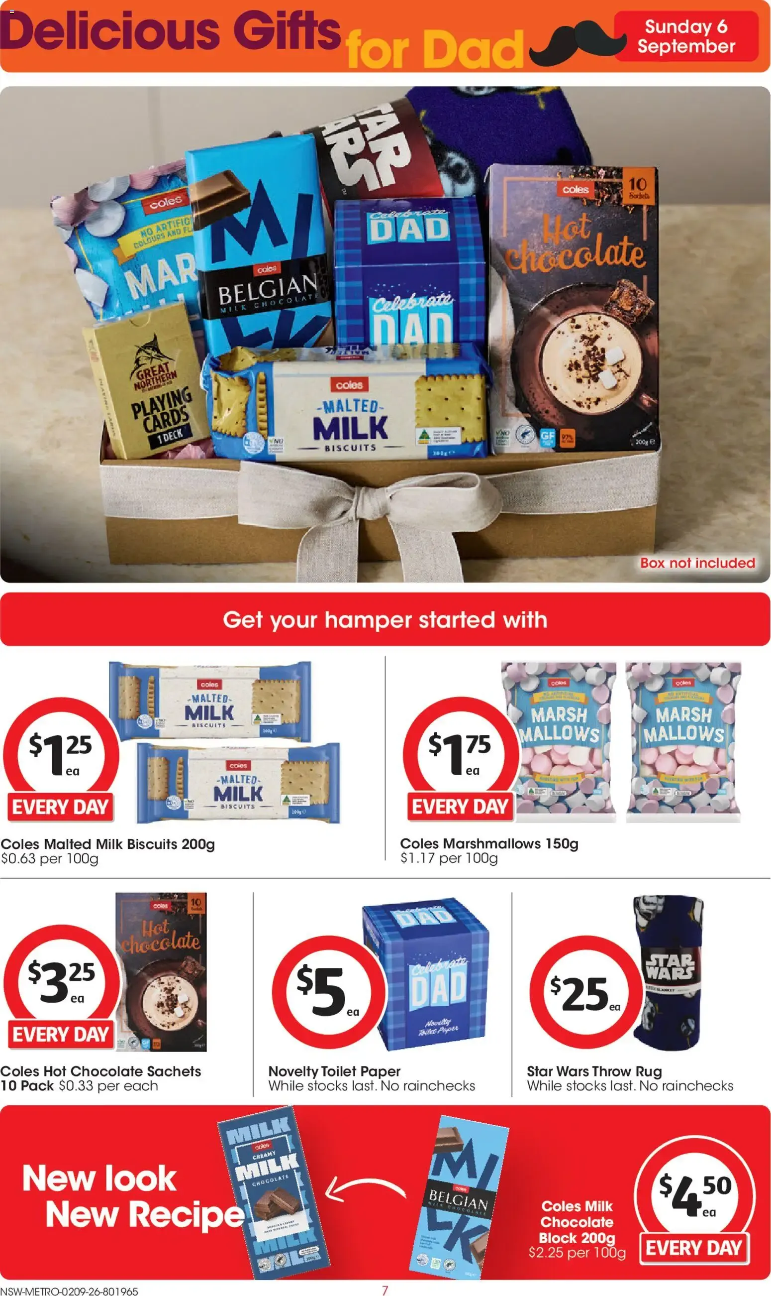 Coles: Celebrate Dad - Father's Day Catalogue - Catalogue valid from 2 September to 8 September 2026 - page 7