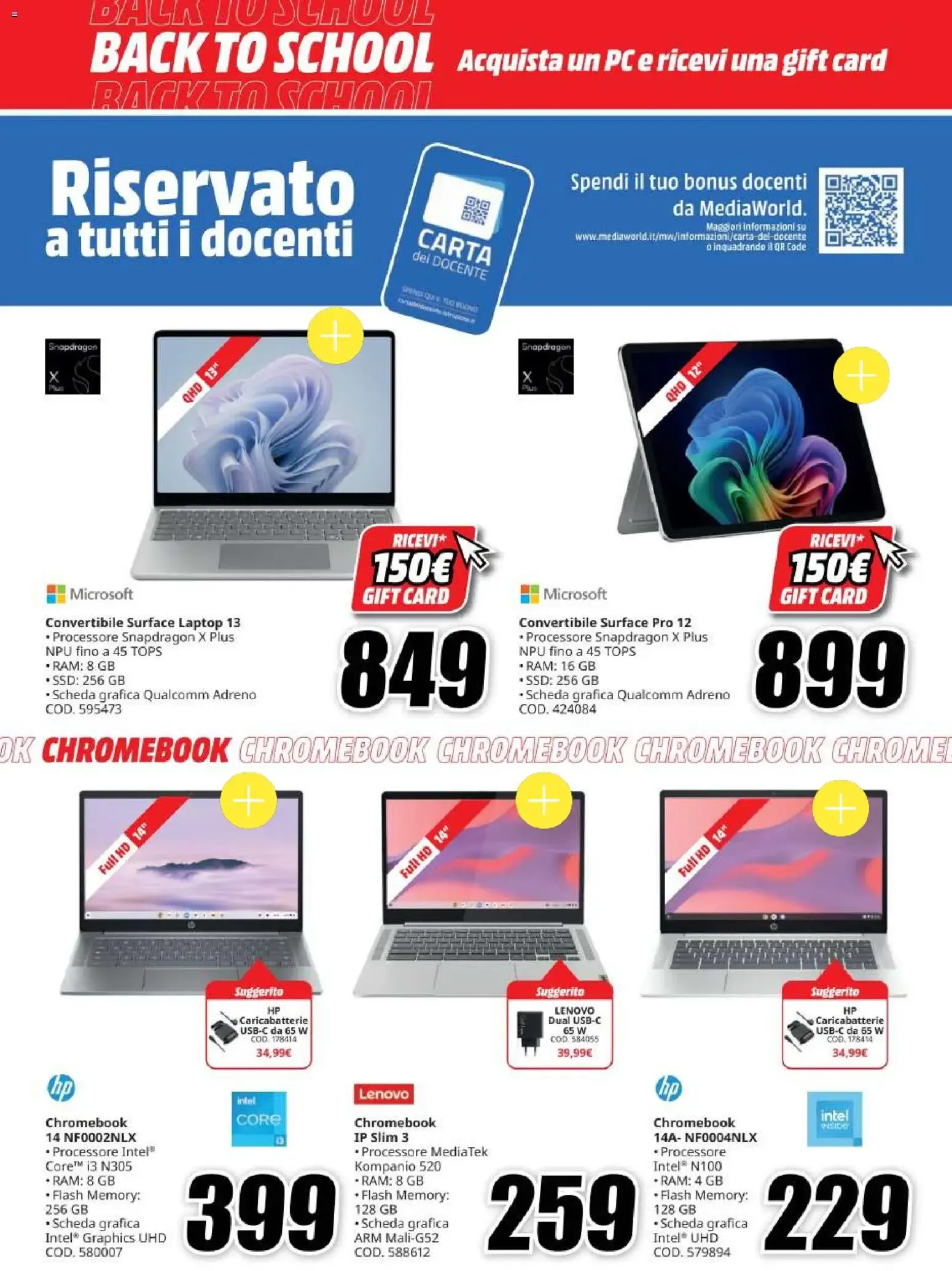 MediaWorld - Back to School da 20 agosto a 31 agosto di 2026 - Pagina del volantino 2